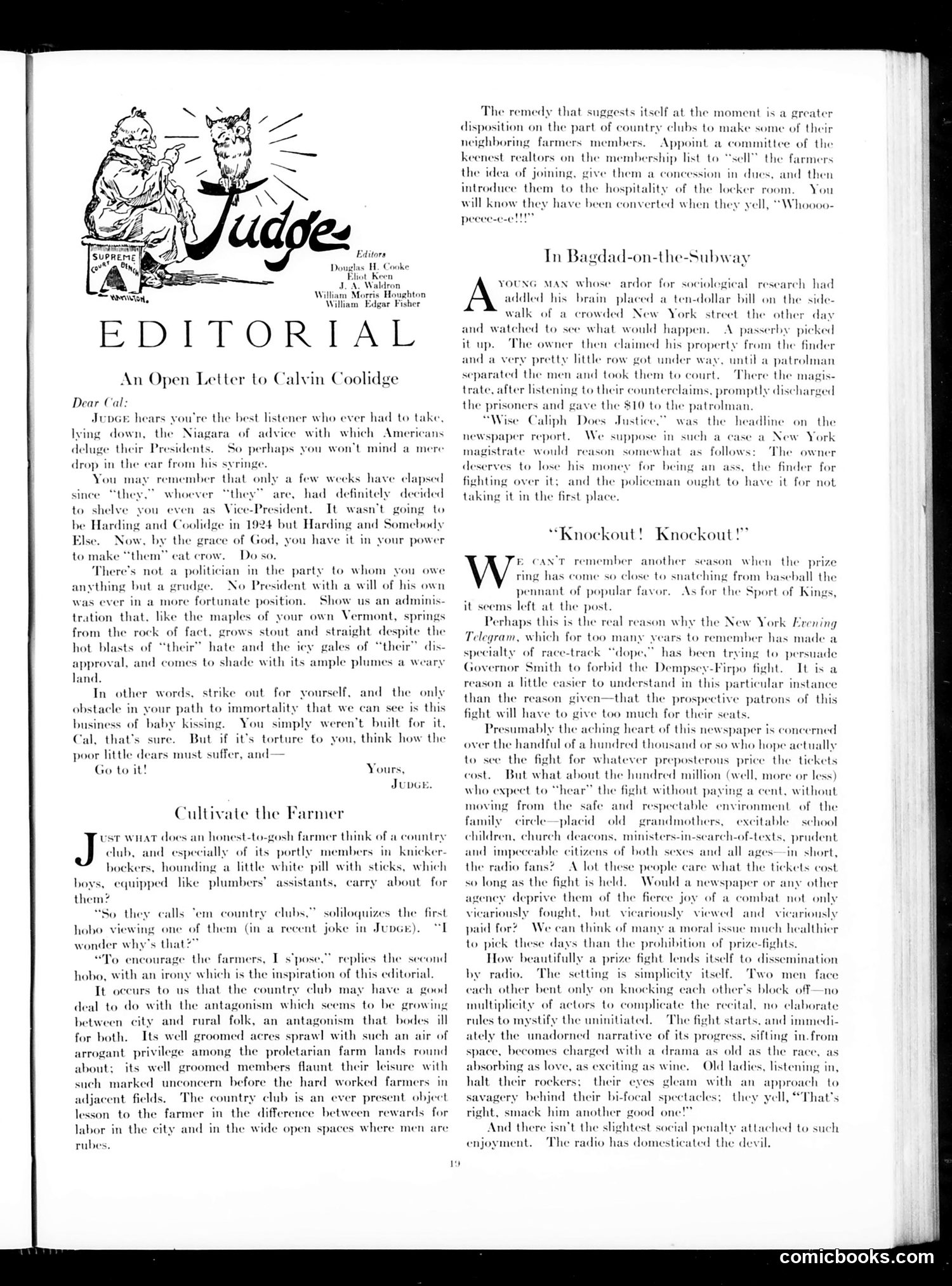 Judge — August 25, 1923 — page 21 of 36