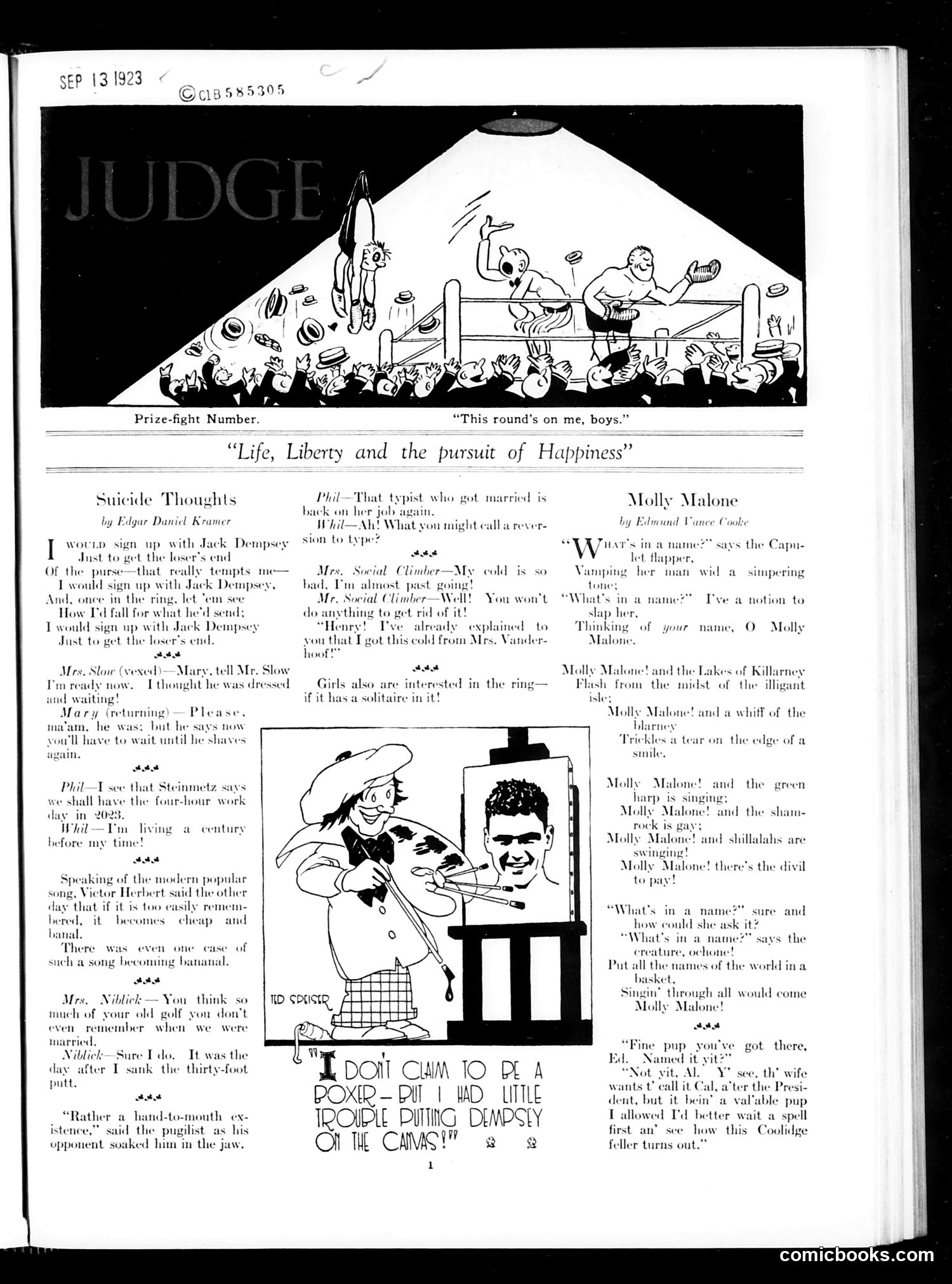 Judge — September 15, 1923 — page 3 of 36