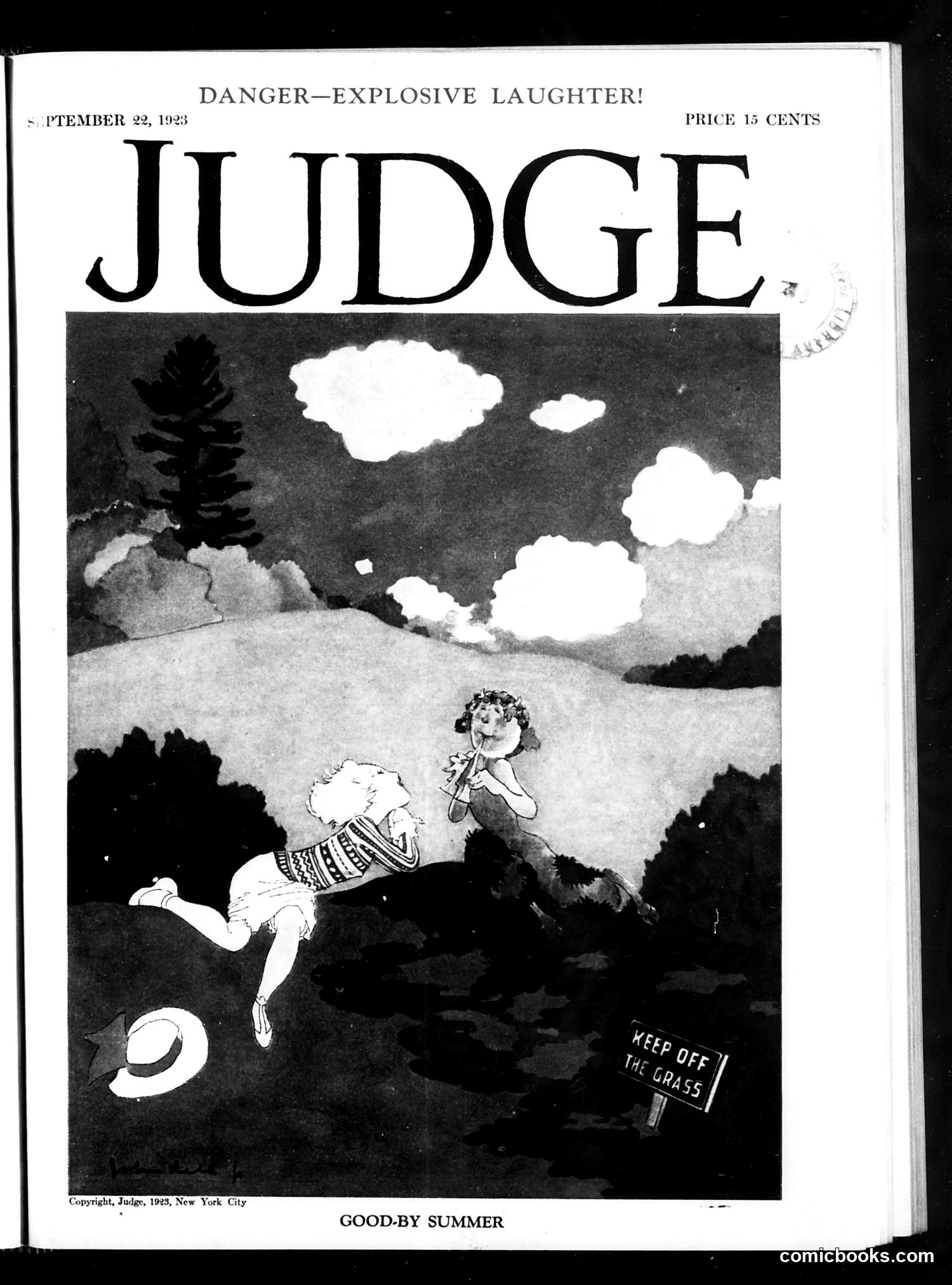 Judge — September 22, 1923