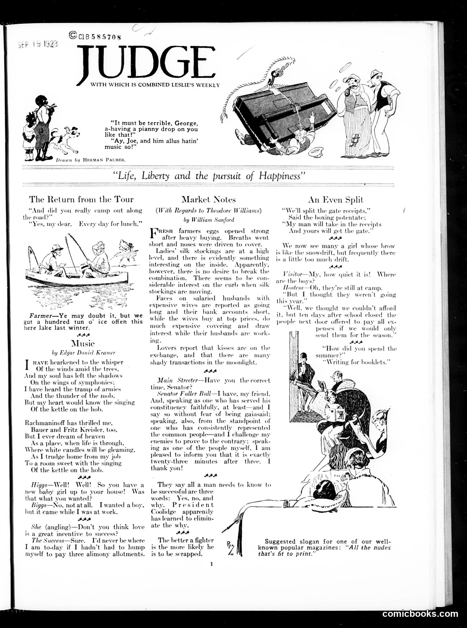 Judge — September 22, 1923 — page 3 of 36