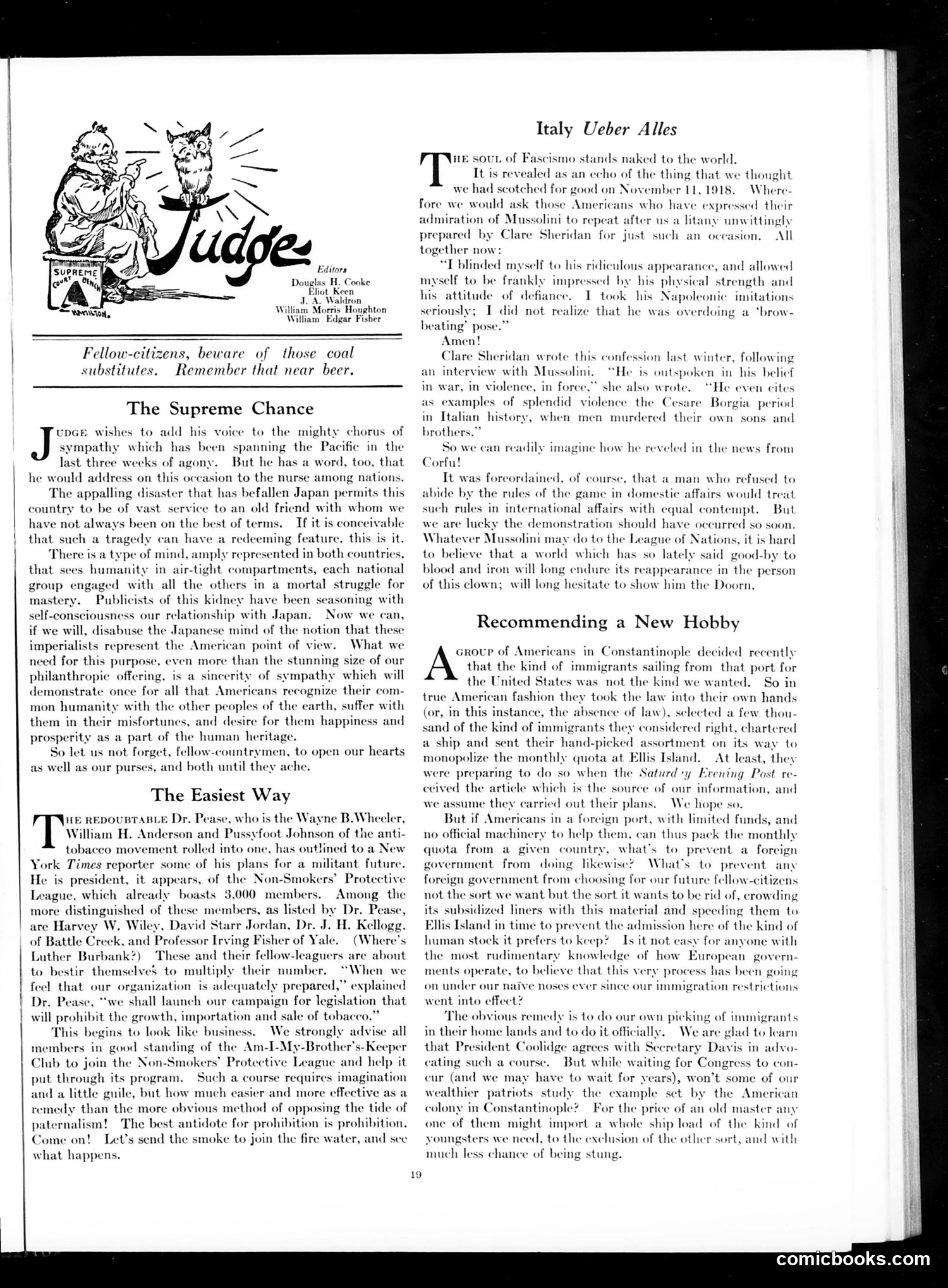 Judge — September 22, 1923 — page 21 of 36