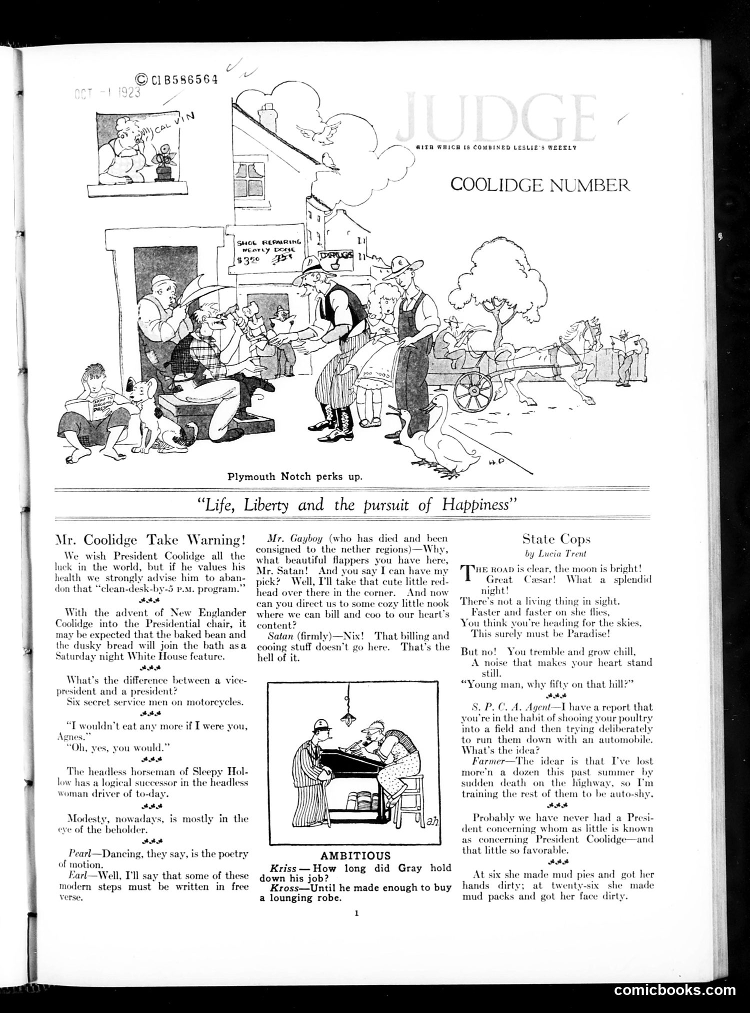 Judge — September 29, 1923 — page 3 of 36