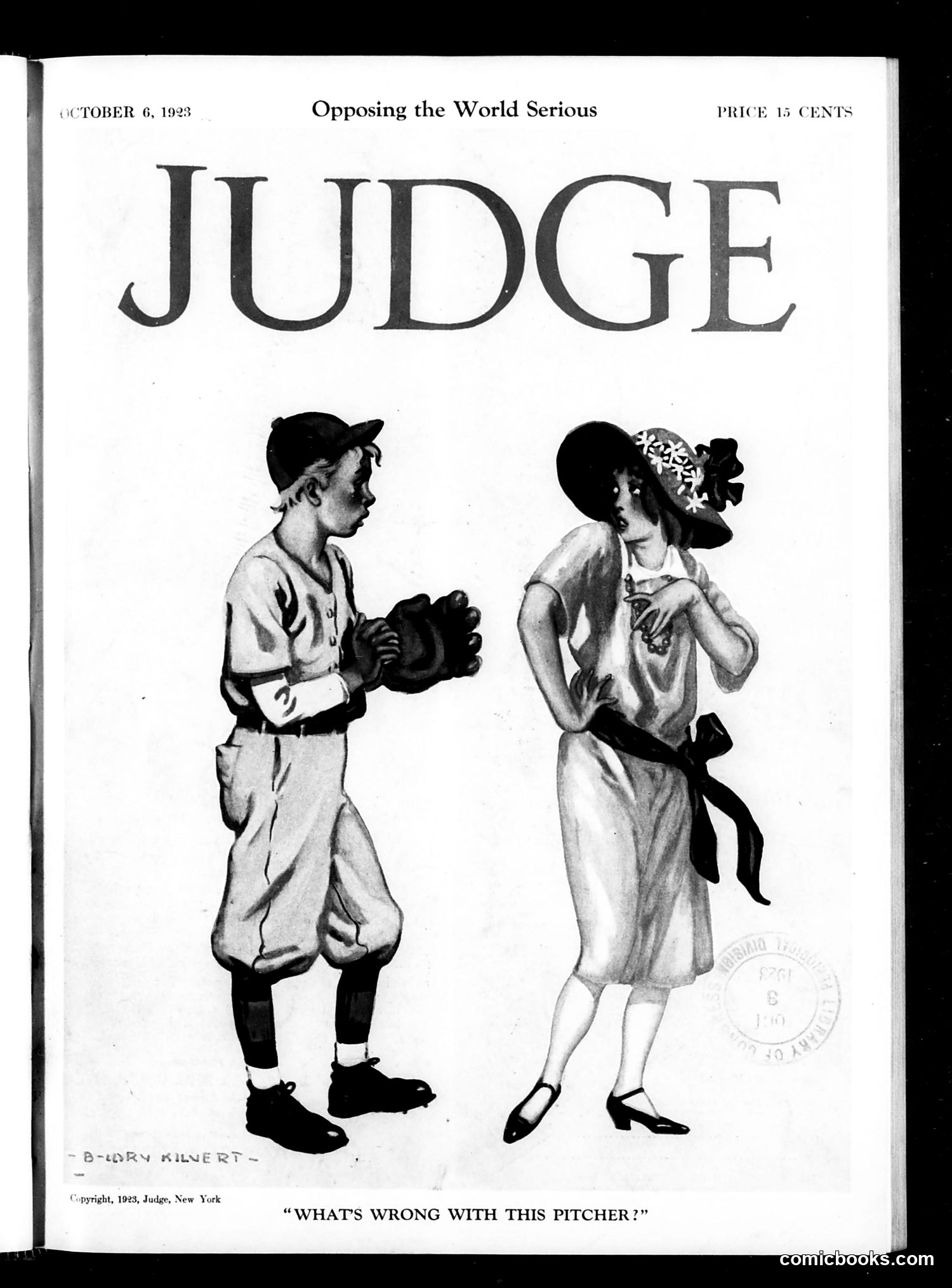 Judge — October 6, 1923