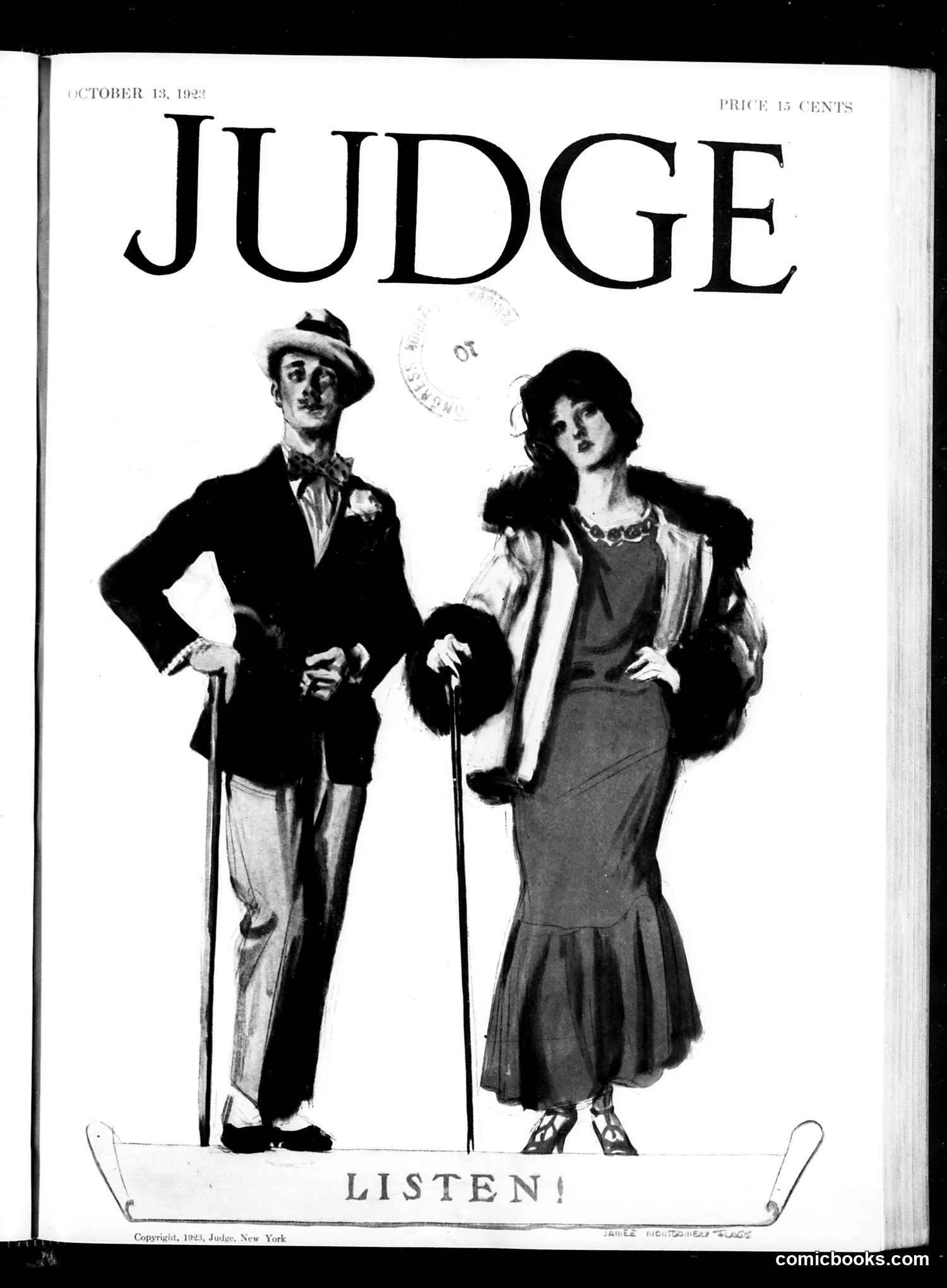 Judge — October 13, 1923