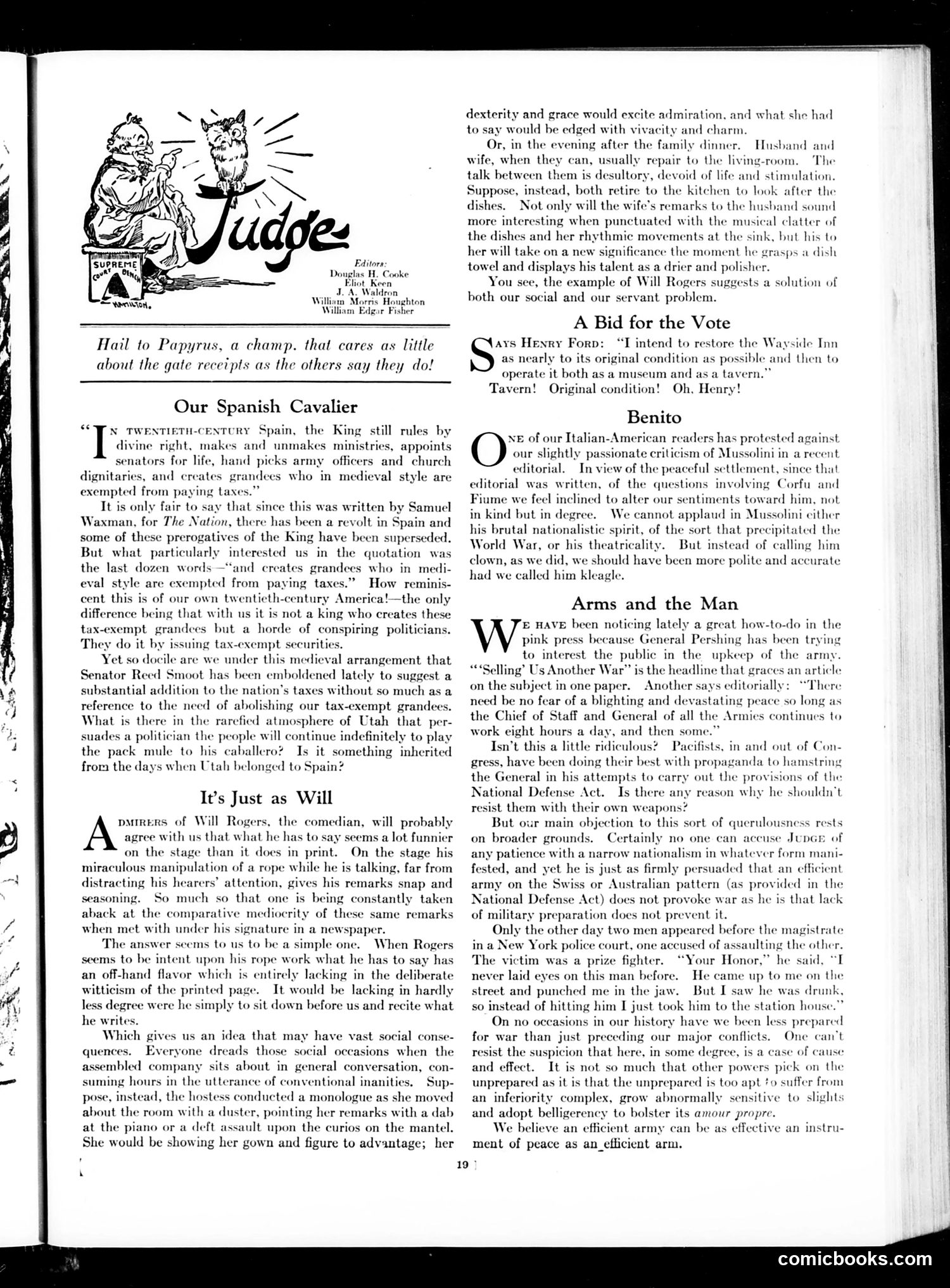 Judge — October 13, 1923 — page 21 of 36