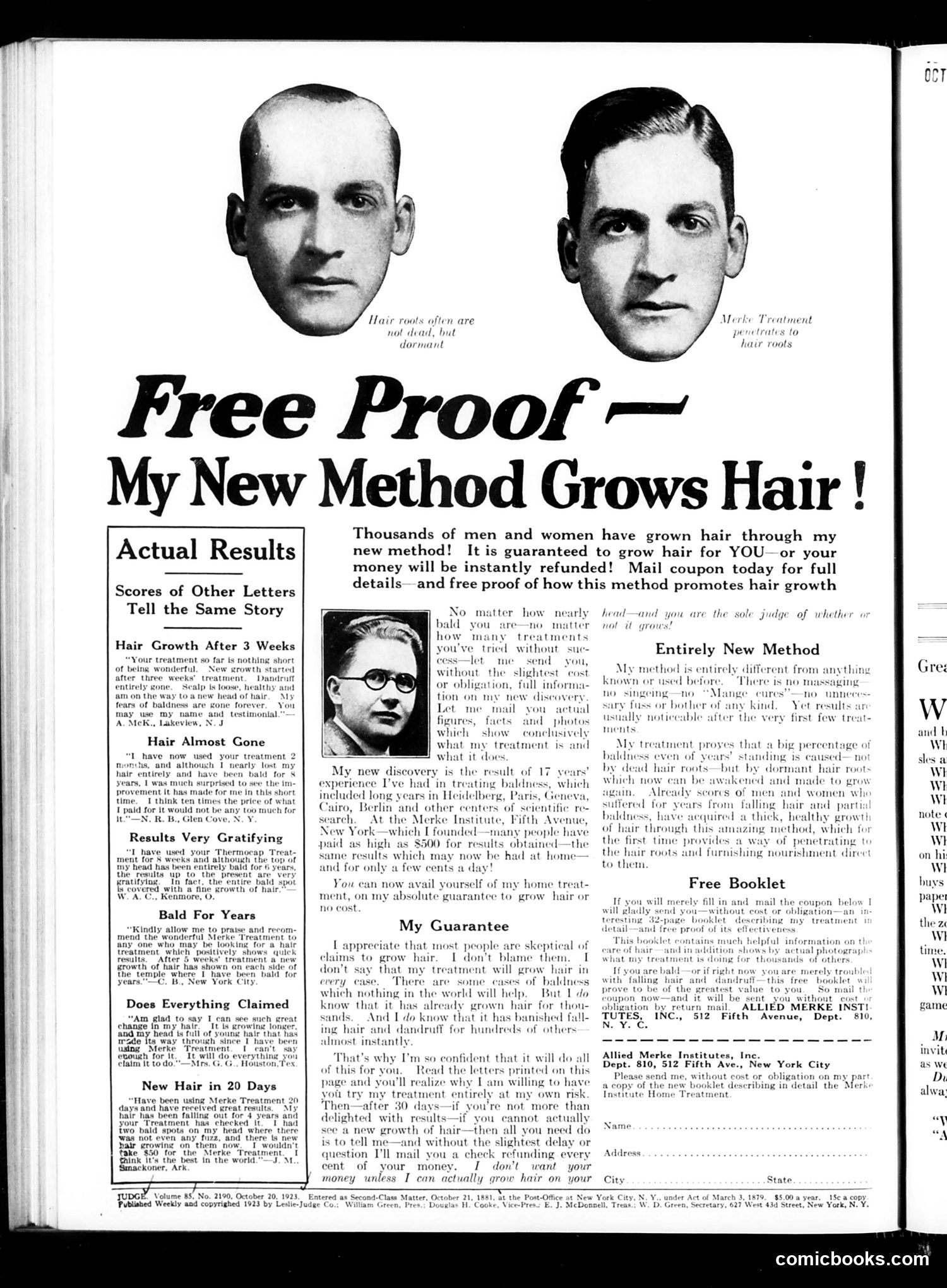 Judge — October 20, 1923 — page 2 of 36