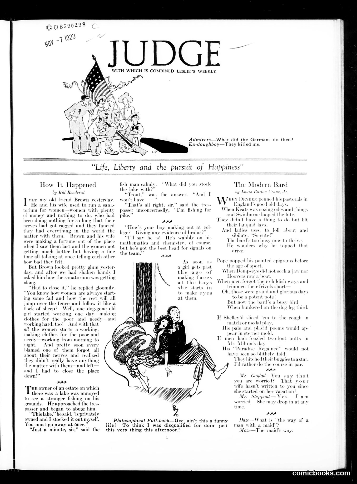 Judge — November 10, 1923 — page 3 of 36