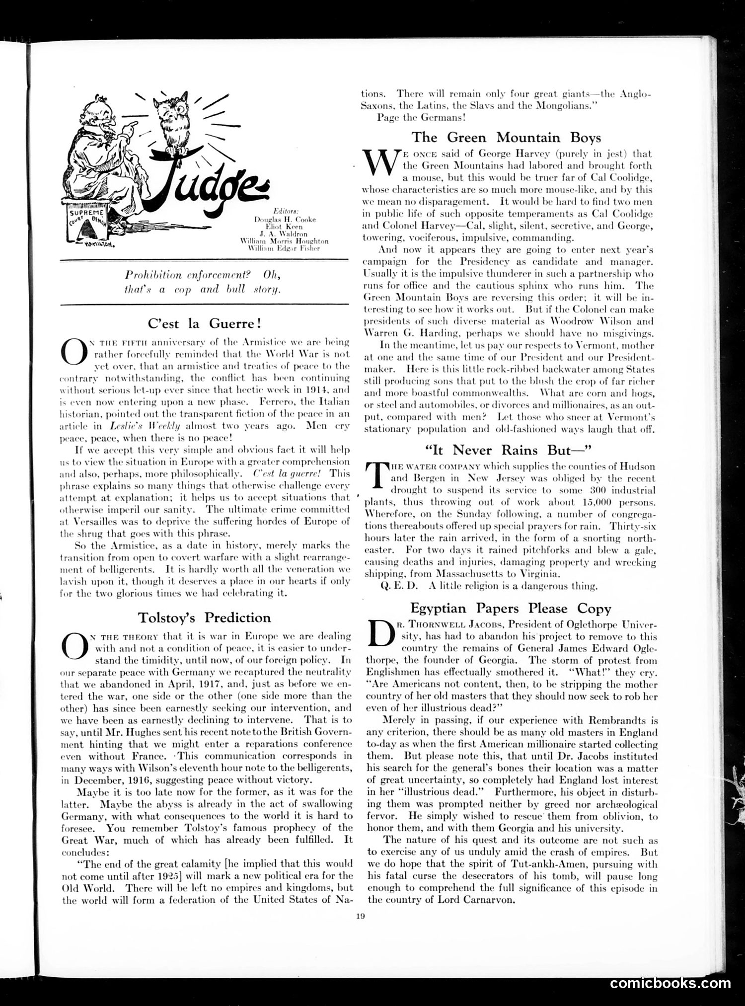 Judge — November 10, 1923 — page 21 of 36