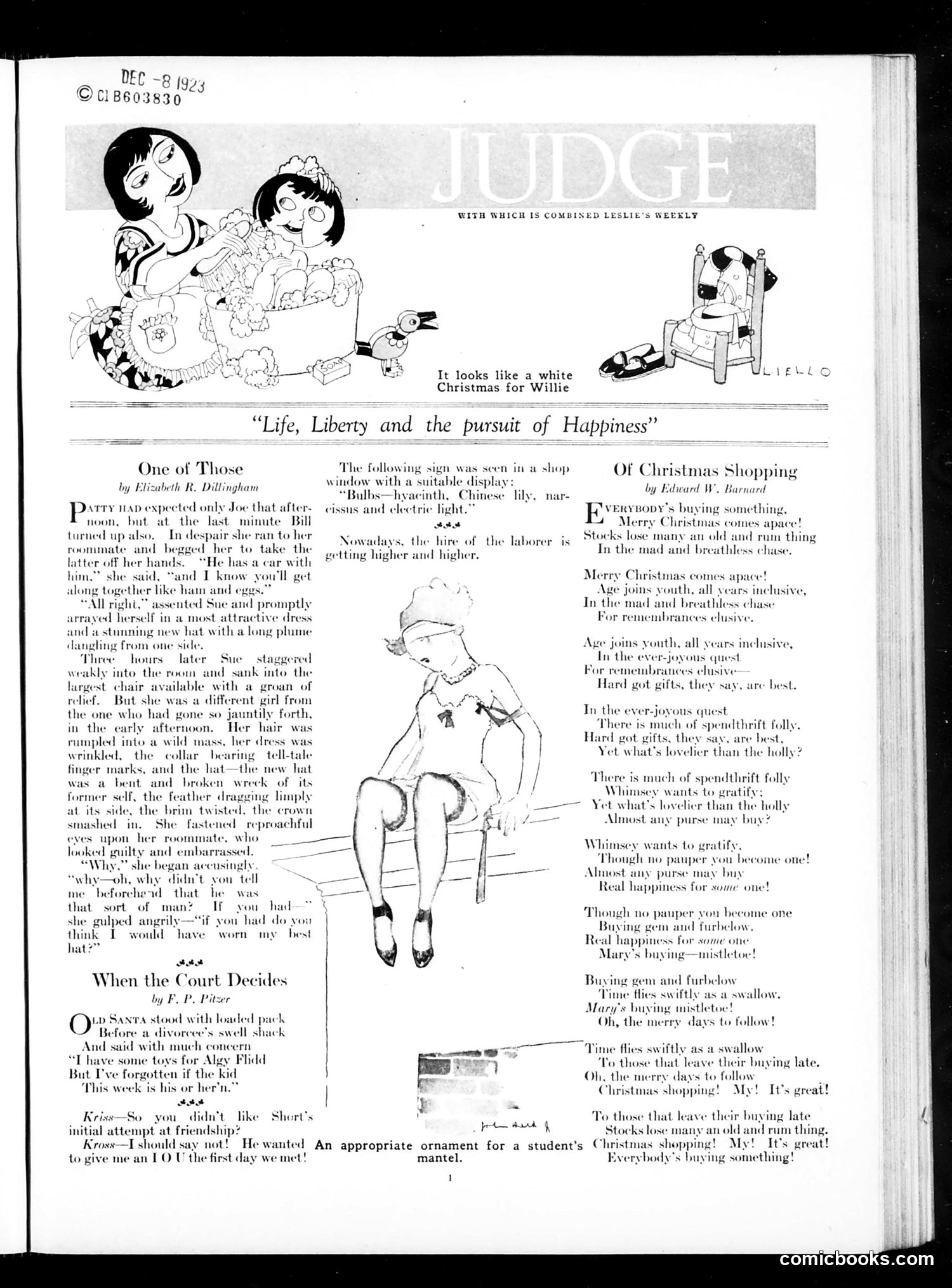 Judge — December 8, 1923 — page 3 of 36