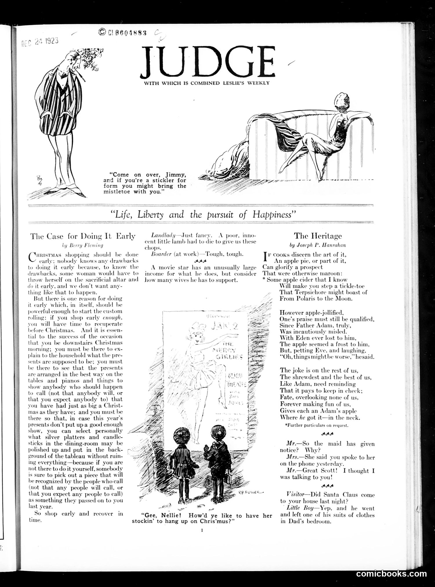 Judge — December 22, 1923 — page 3 of 36