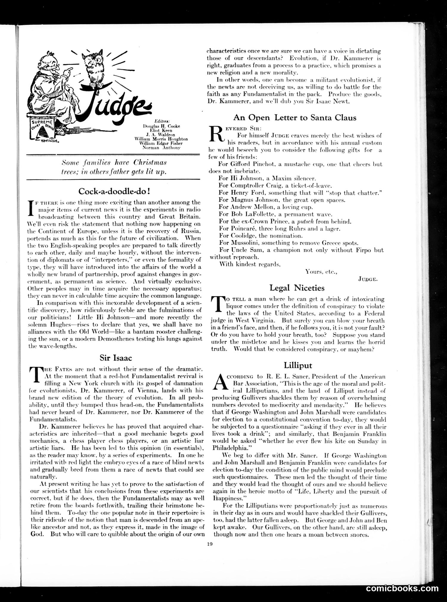 Judge — December 22, 1923 — page 21 of 36