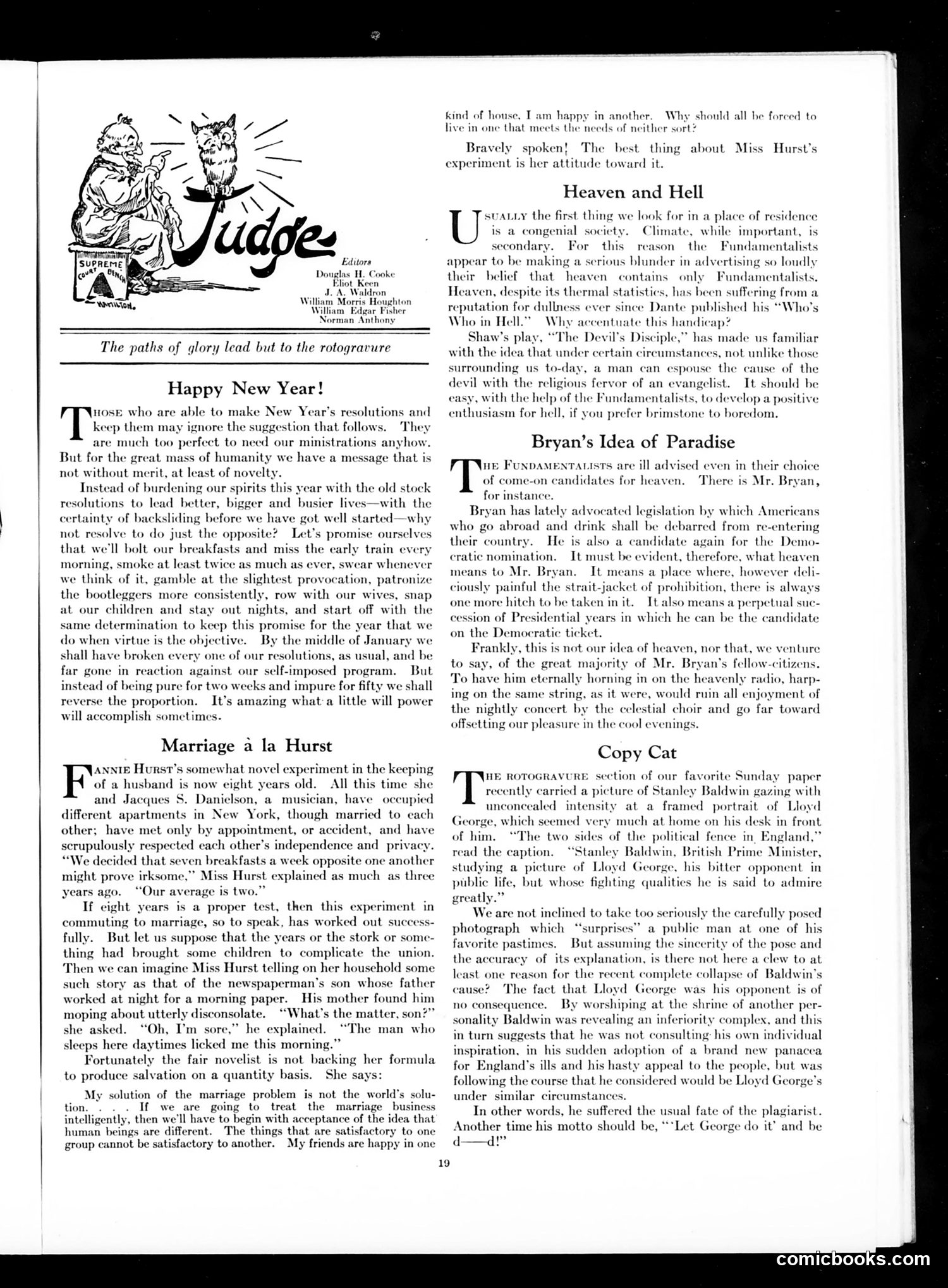 Judge — December 29, 1923 — page 21 of 37