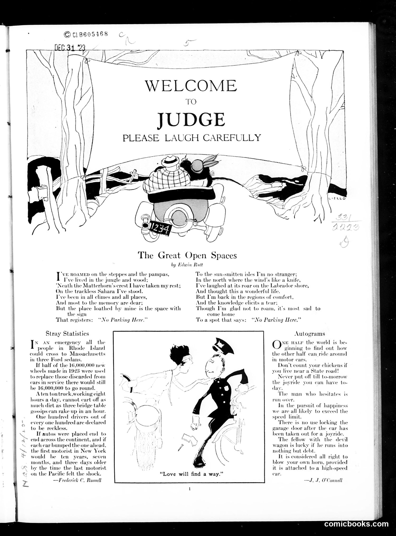 Judge — January 5, 1924 — page 3 of 36