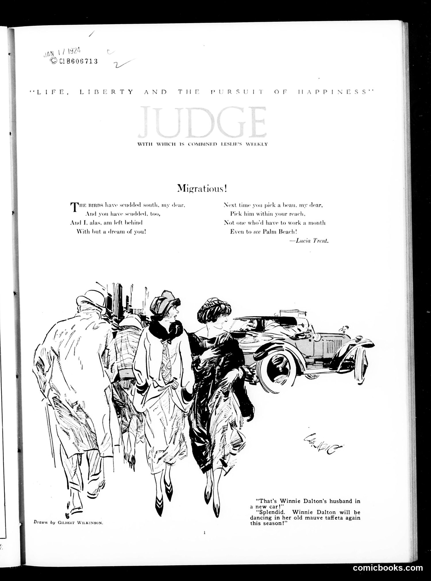 Judge — January 19, 1924 — page 3 of 36