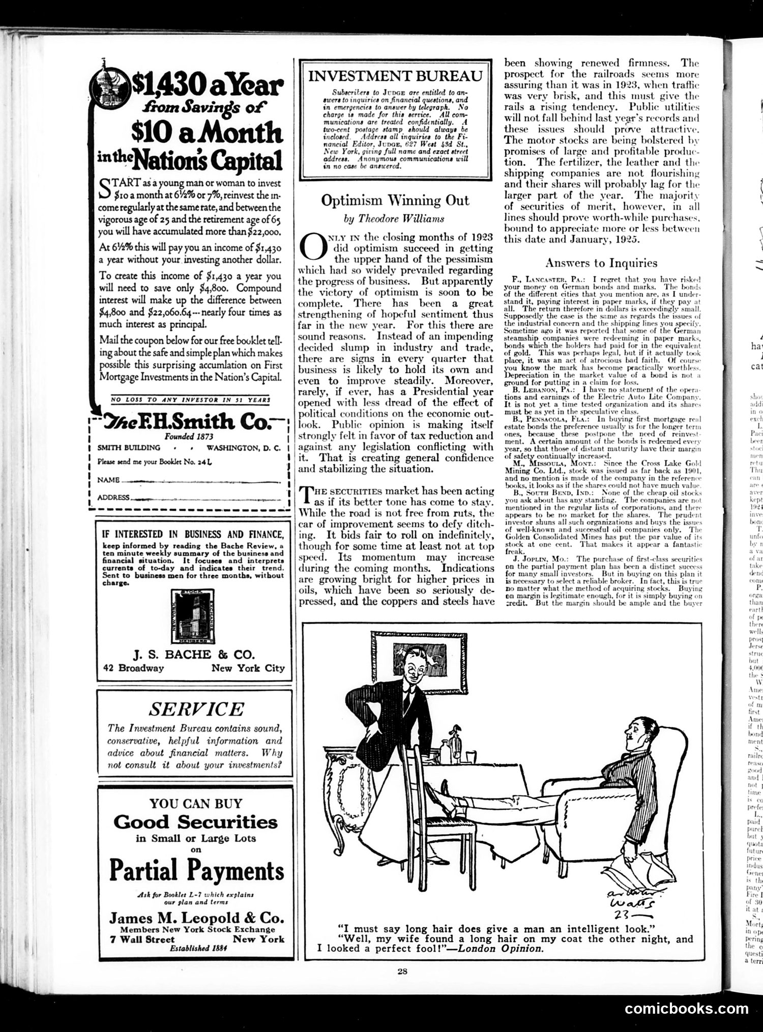 Judge — January 26, 1924 — page 30 of 37