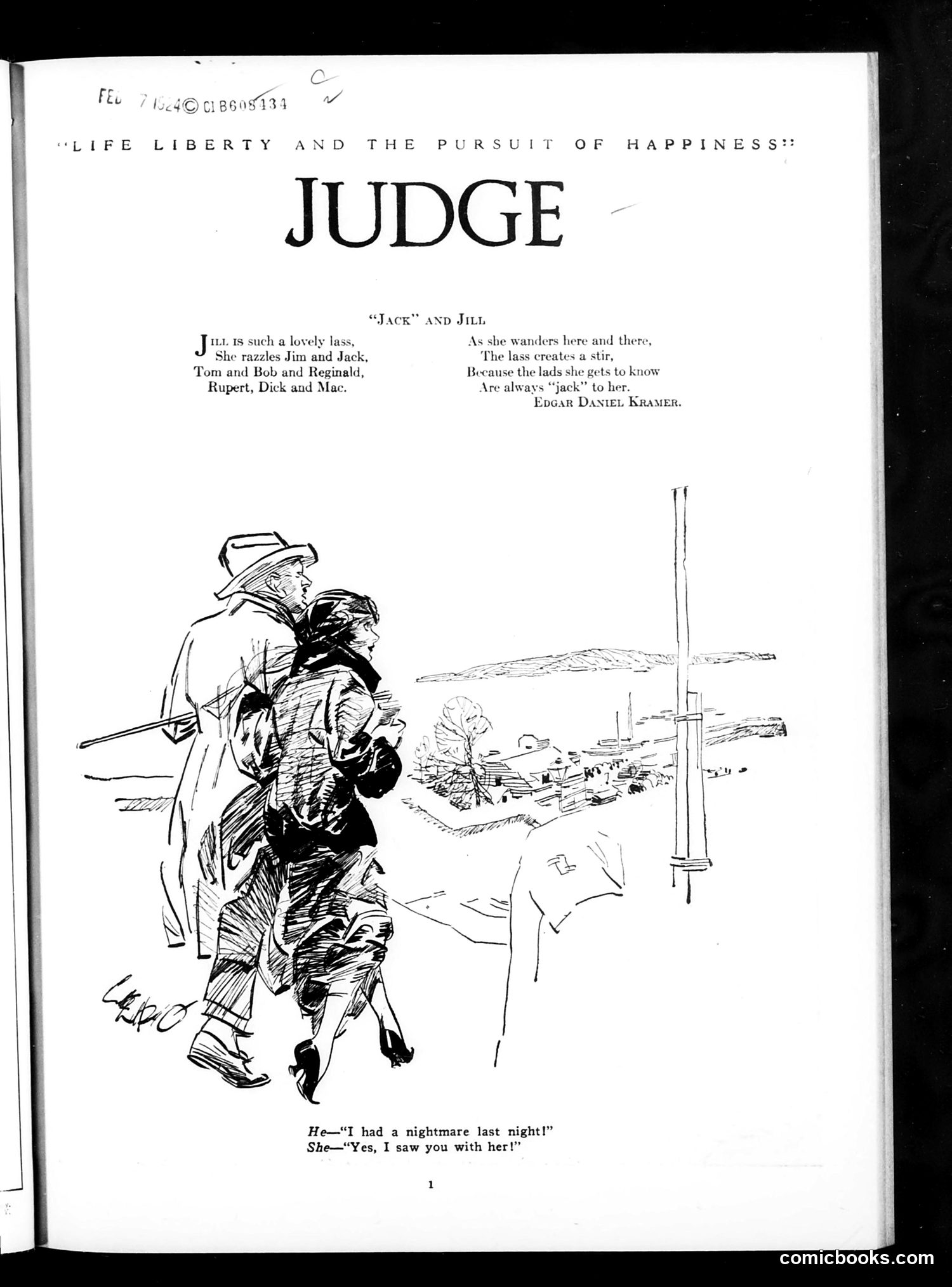 Judge — February 9, 1924 — page 3 of 36