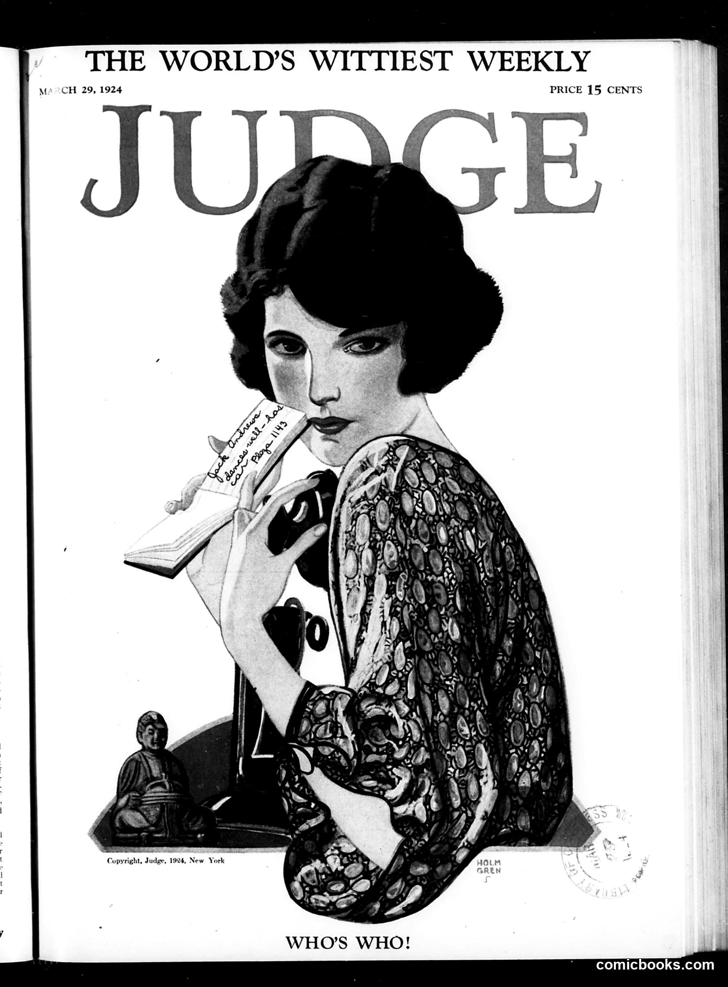 Judge — March 29, 1924