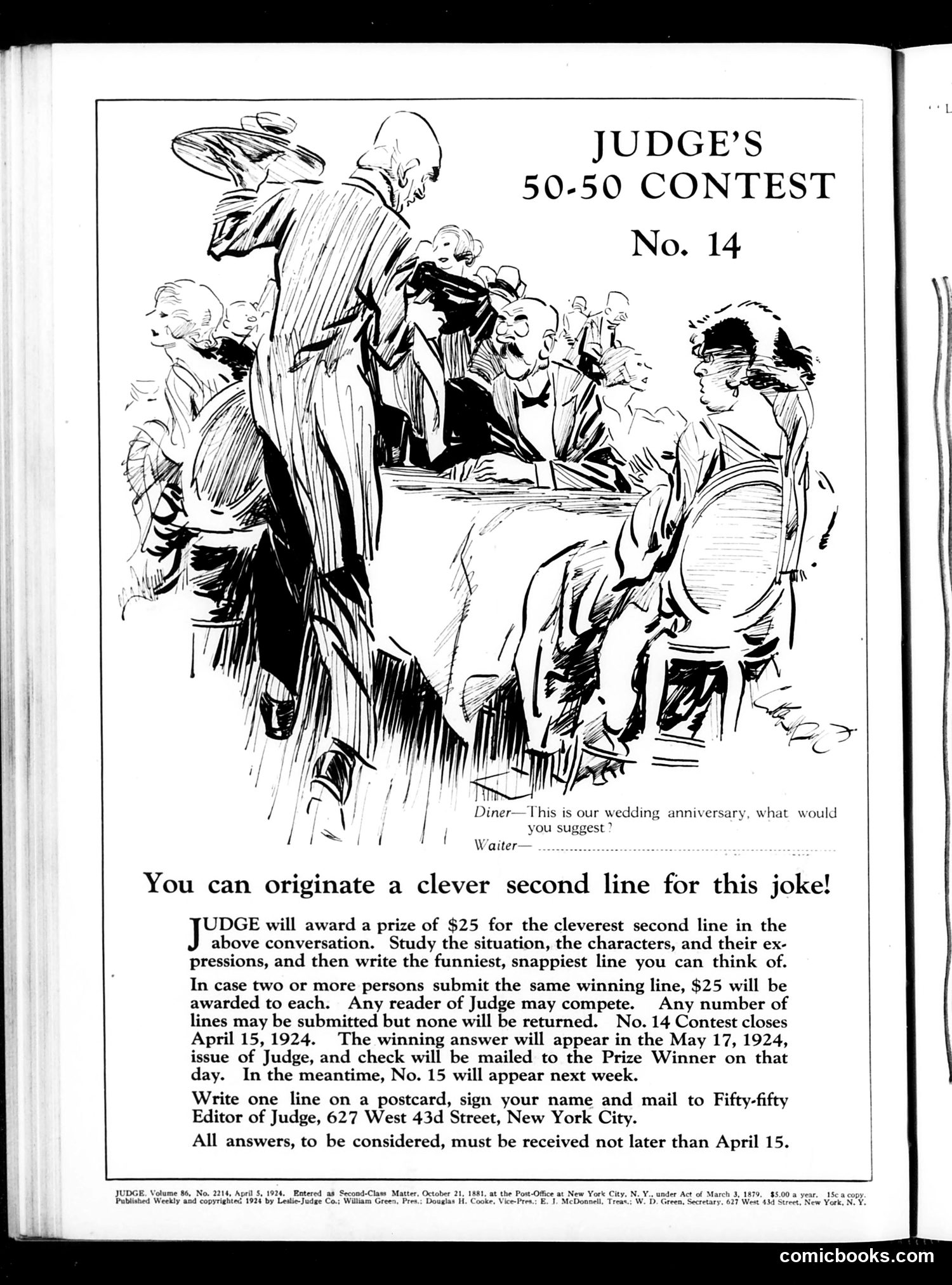 Judge — April 5, 1924 — page 2 of 36