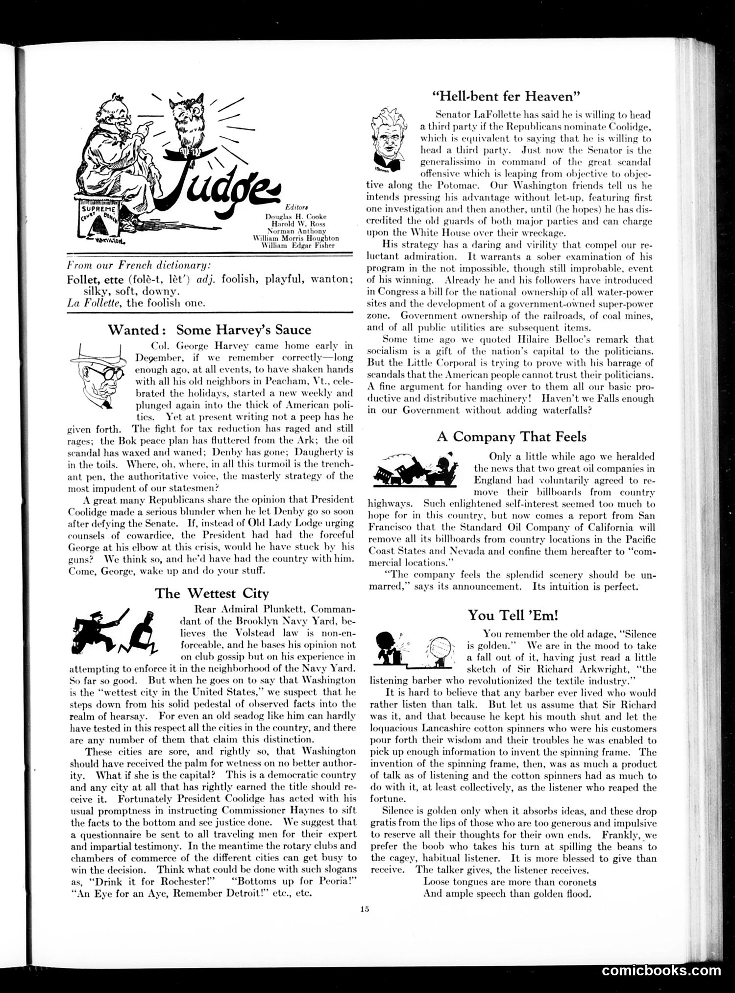 Judge — April 5, 1924 — page 17 of 36