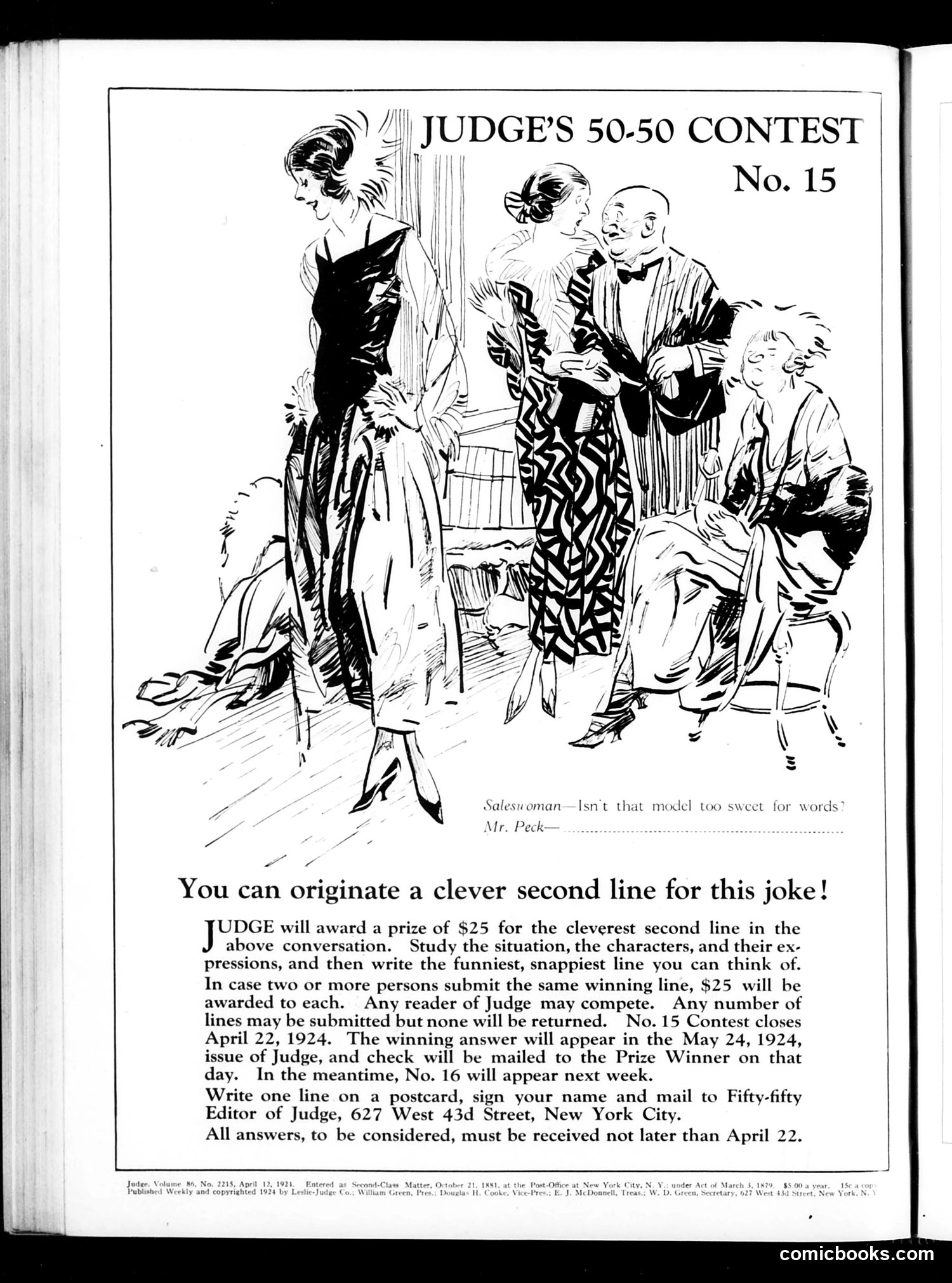 Judge — April 12, 1924 — page 2 of 36