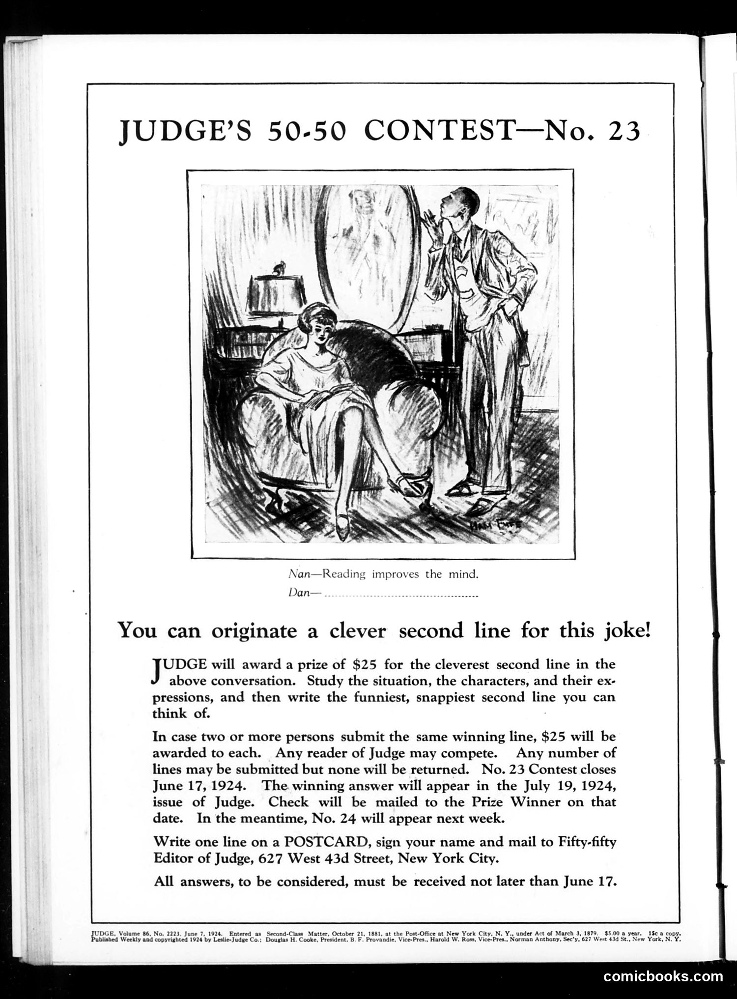 Judge — June 7, 1924 — page 2 of 37