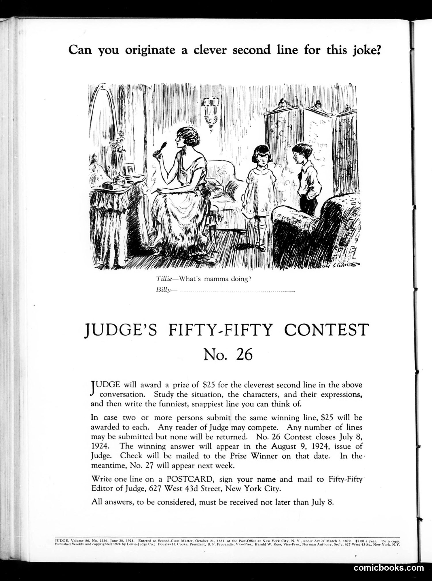 Judge — June 28, 1924 — page 2 of 37