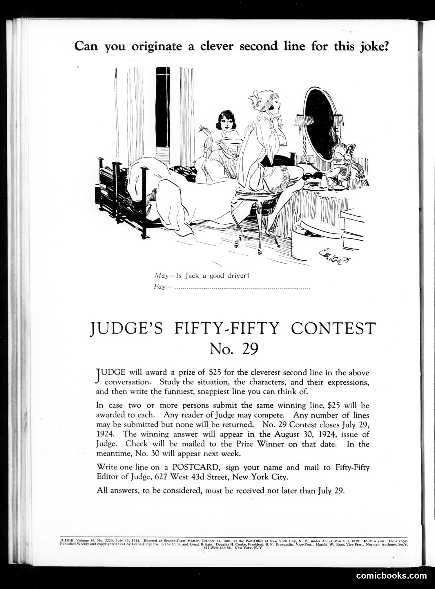 Judge — July 19, 1924 — page 2 of 36