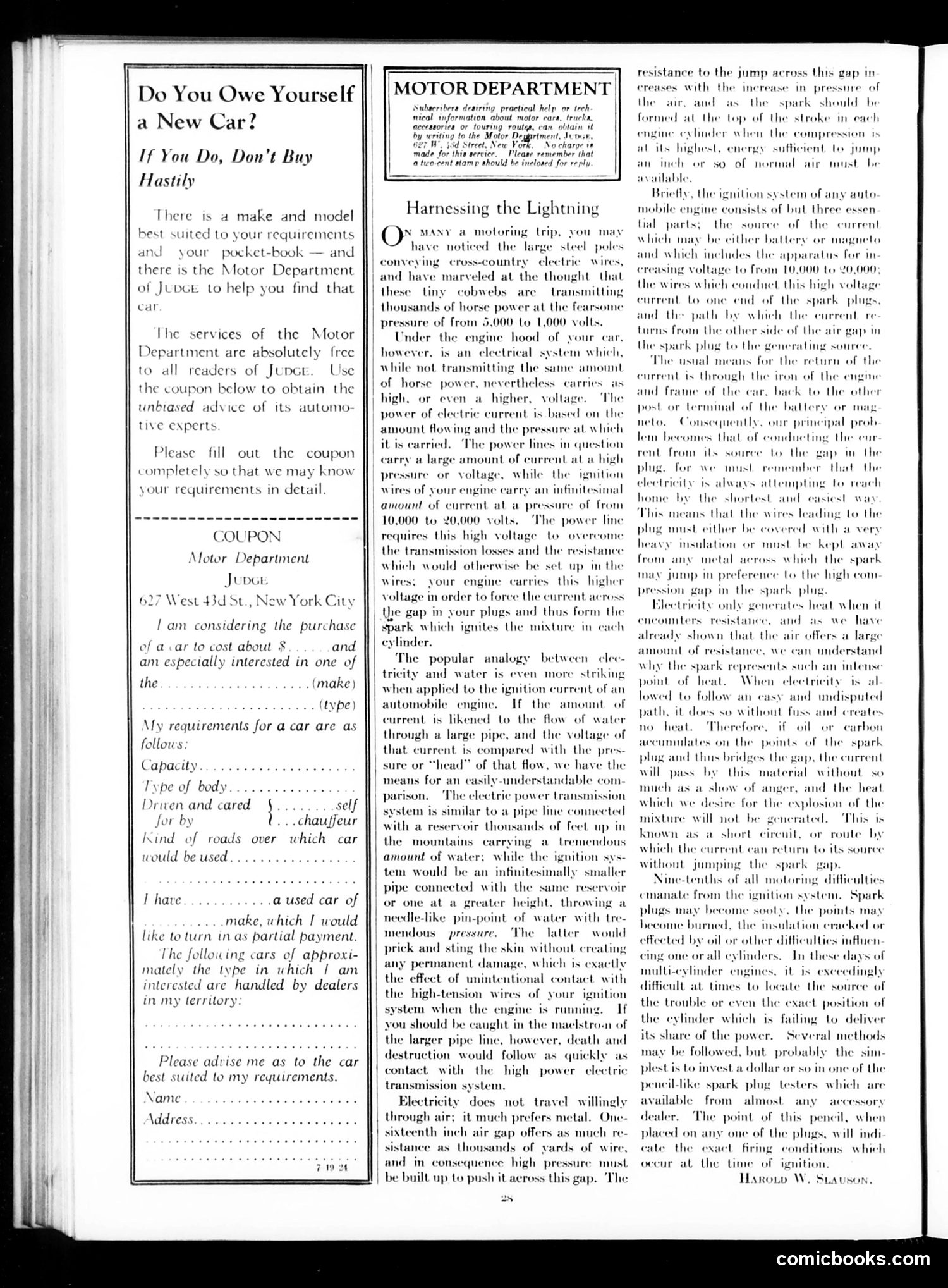Judge — July 19, 1924 — page 30 of 36