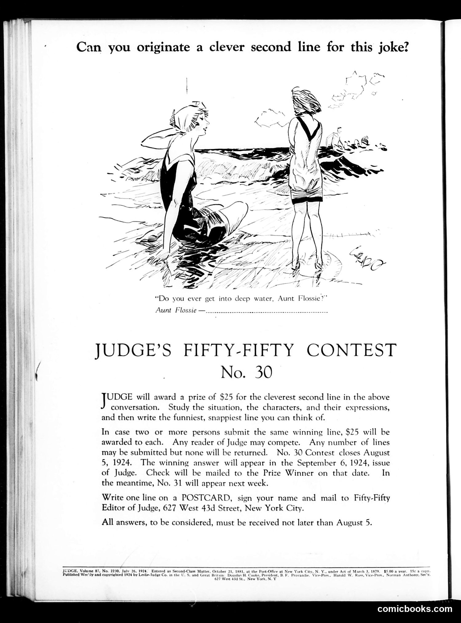 Judge — July 26, 1924 — page 2 of 36