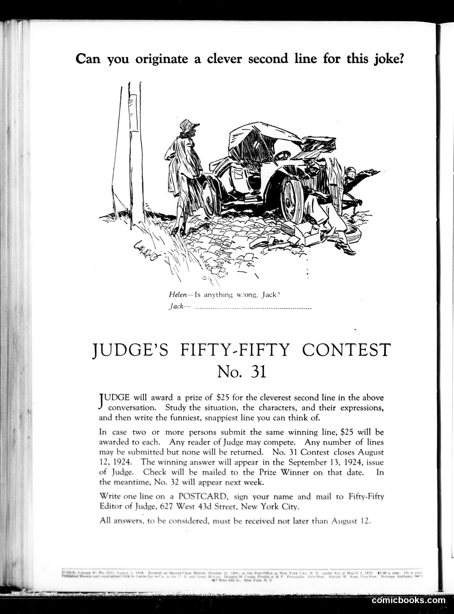 Judge — August 2, 1924 — page 2 of 37