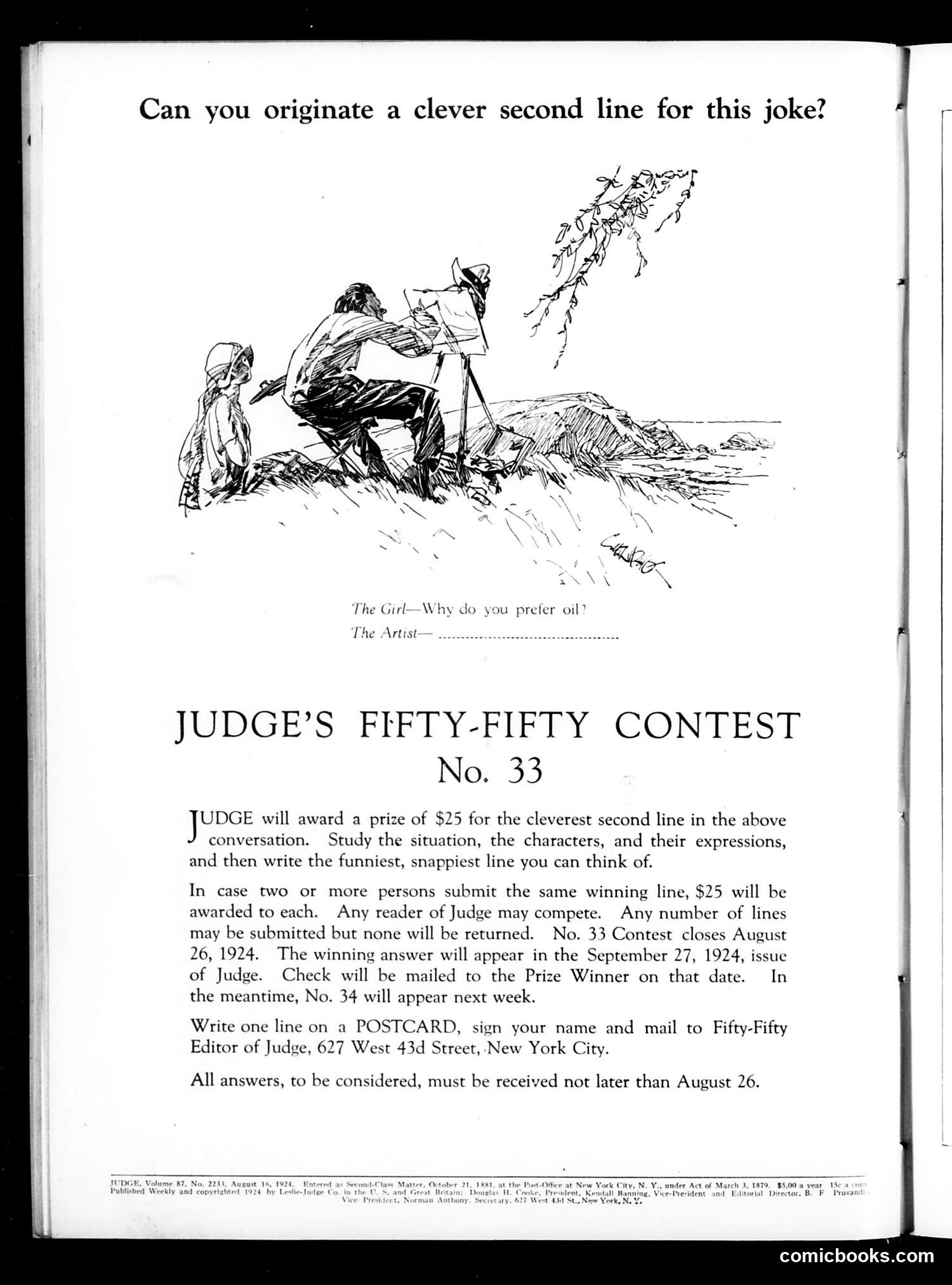 Judge — August 16, 1924 — page 2 of 36