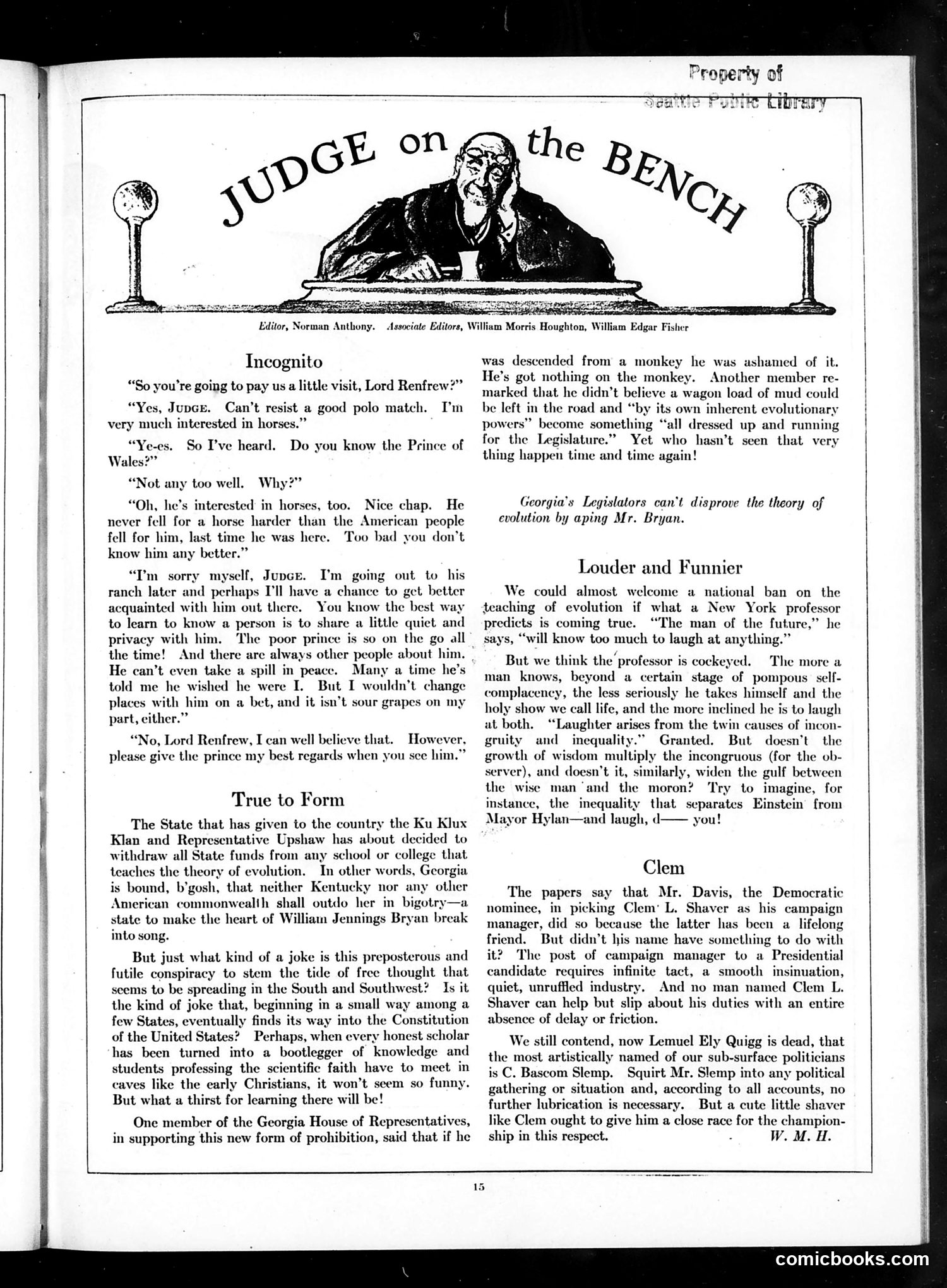 Judge — August 23, 1924 — page 17 of 36