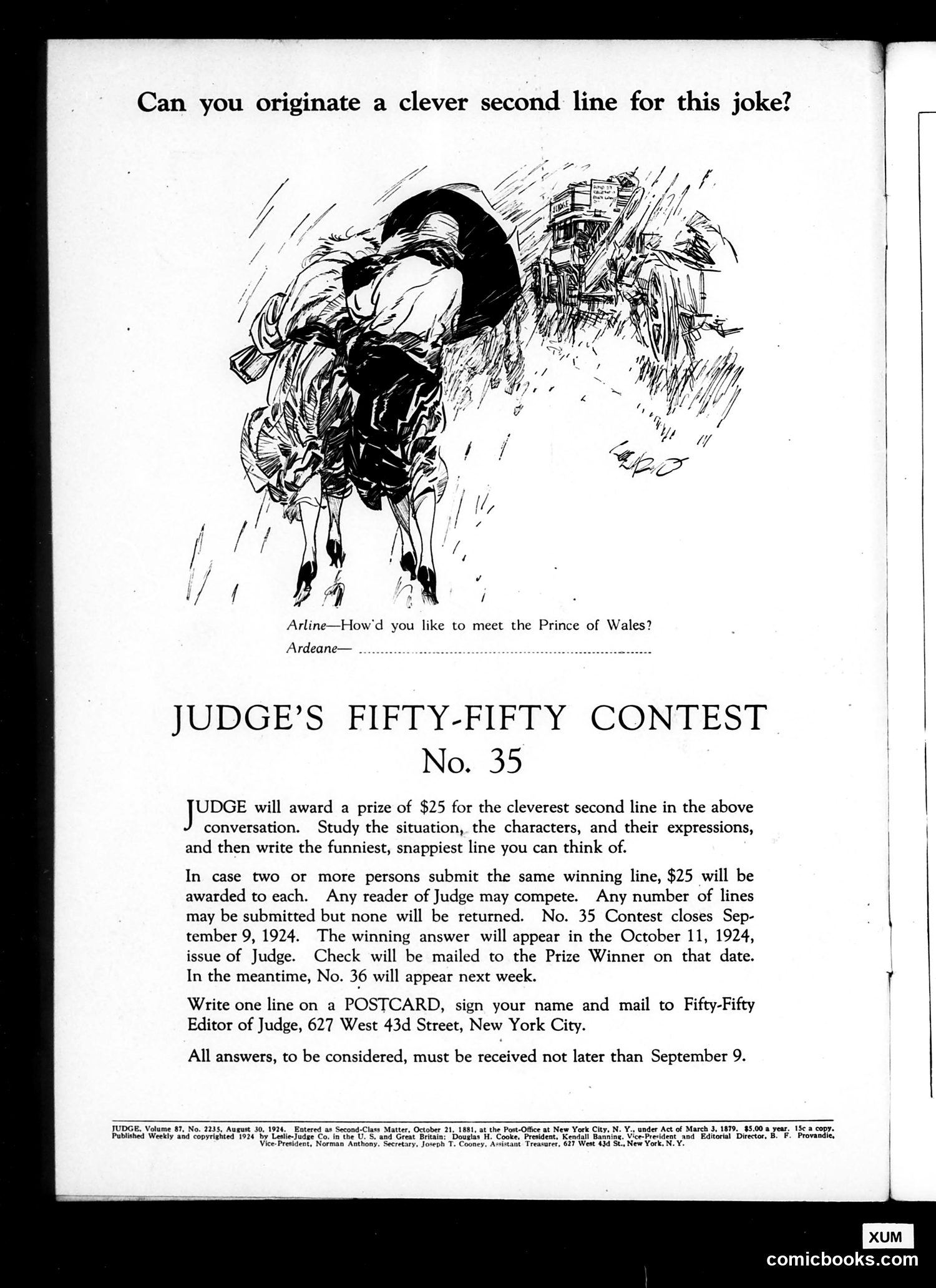 Judge — August 30, 1924 — page 2 of 36