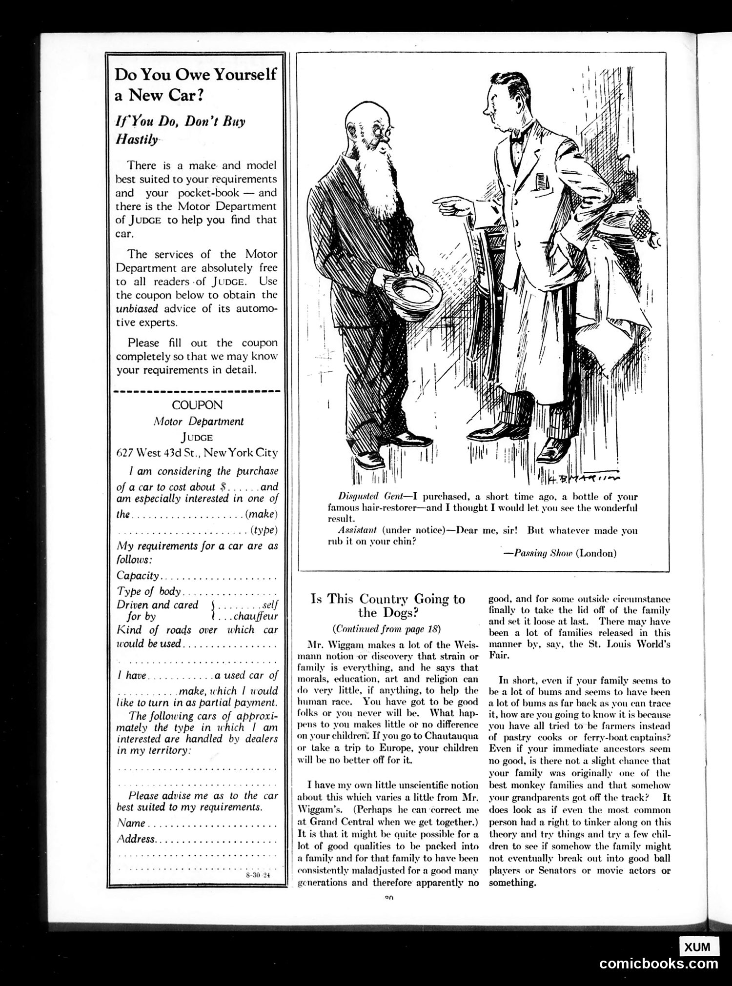 Judge — August 30, 1924 — page 32 of 36