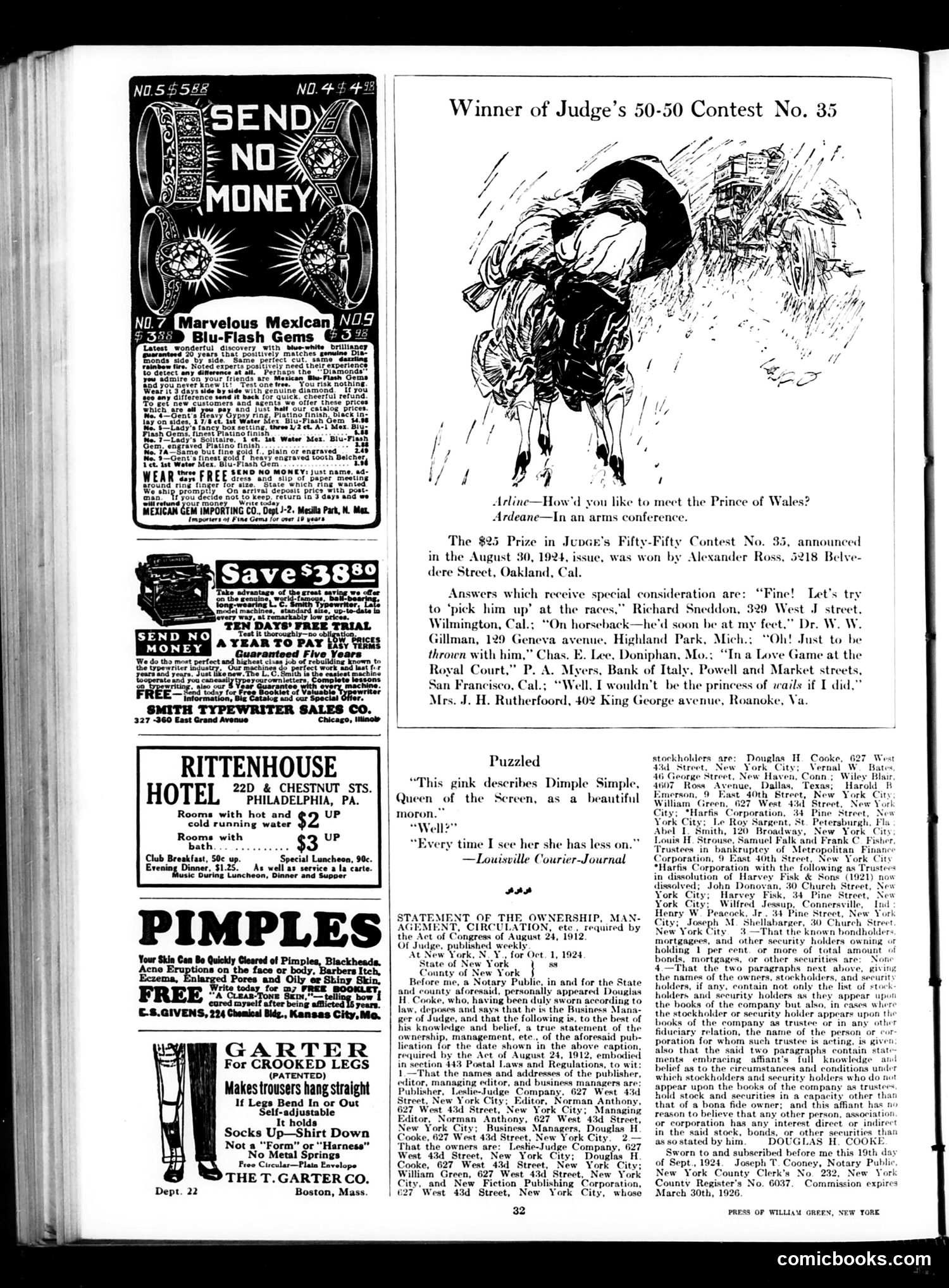 Judge — October 4, 1924 — page 34 of 37