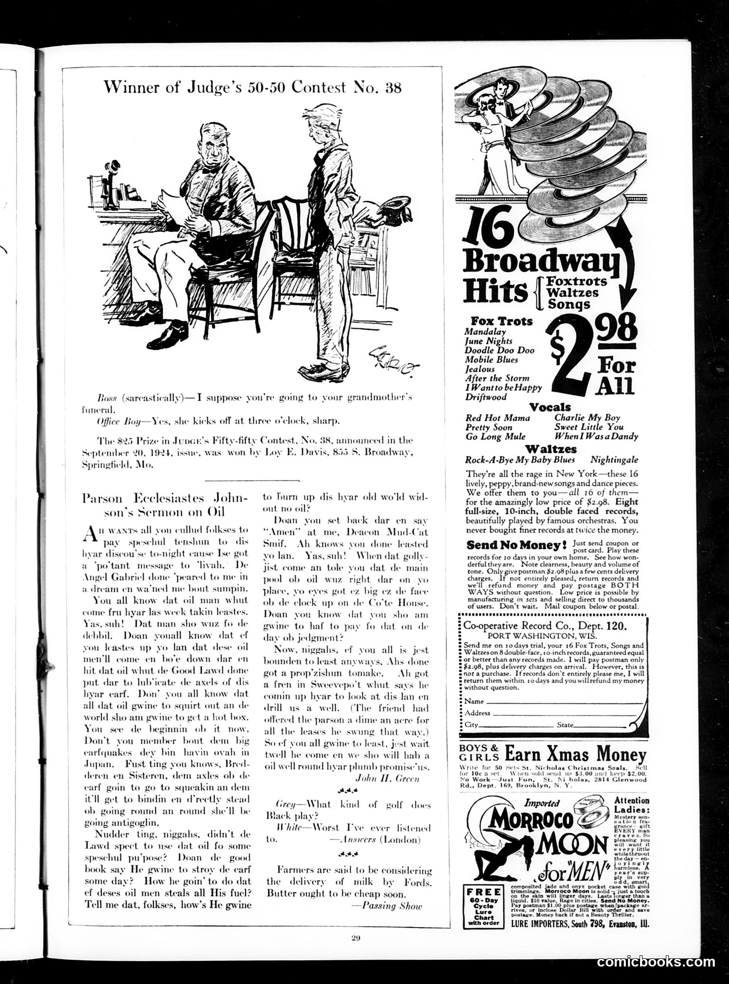 Judge — October 25, 1924 — page 31 of 36