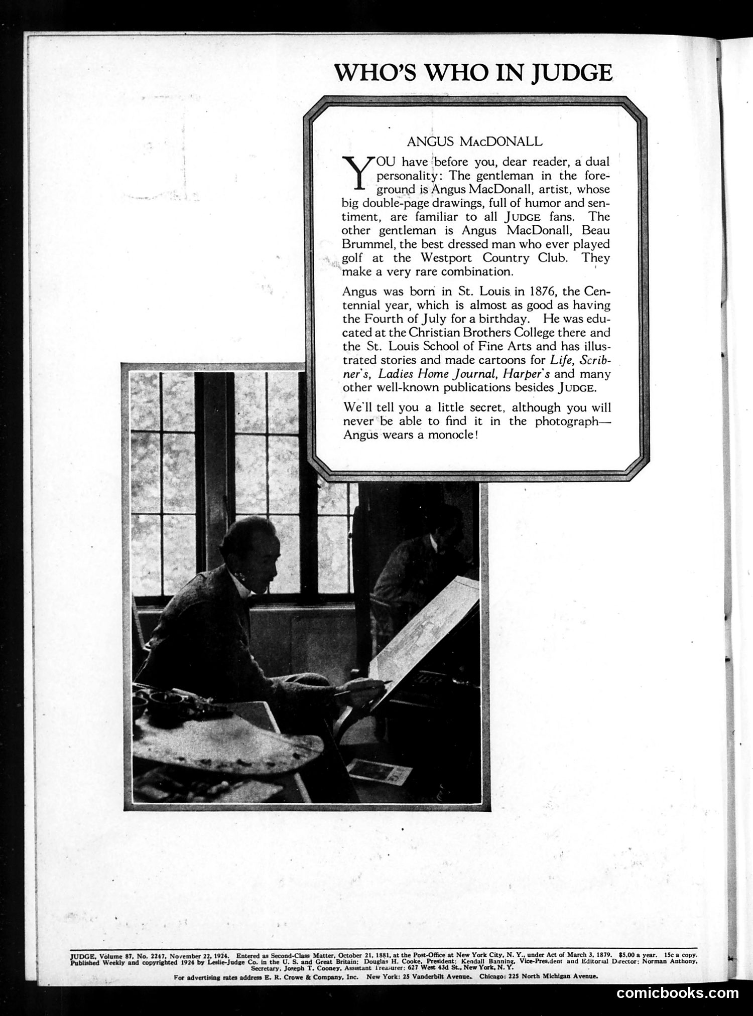 Judge — November 15, 1924 — page 2 of 36