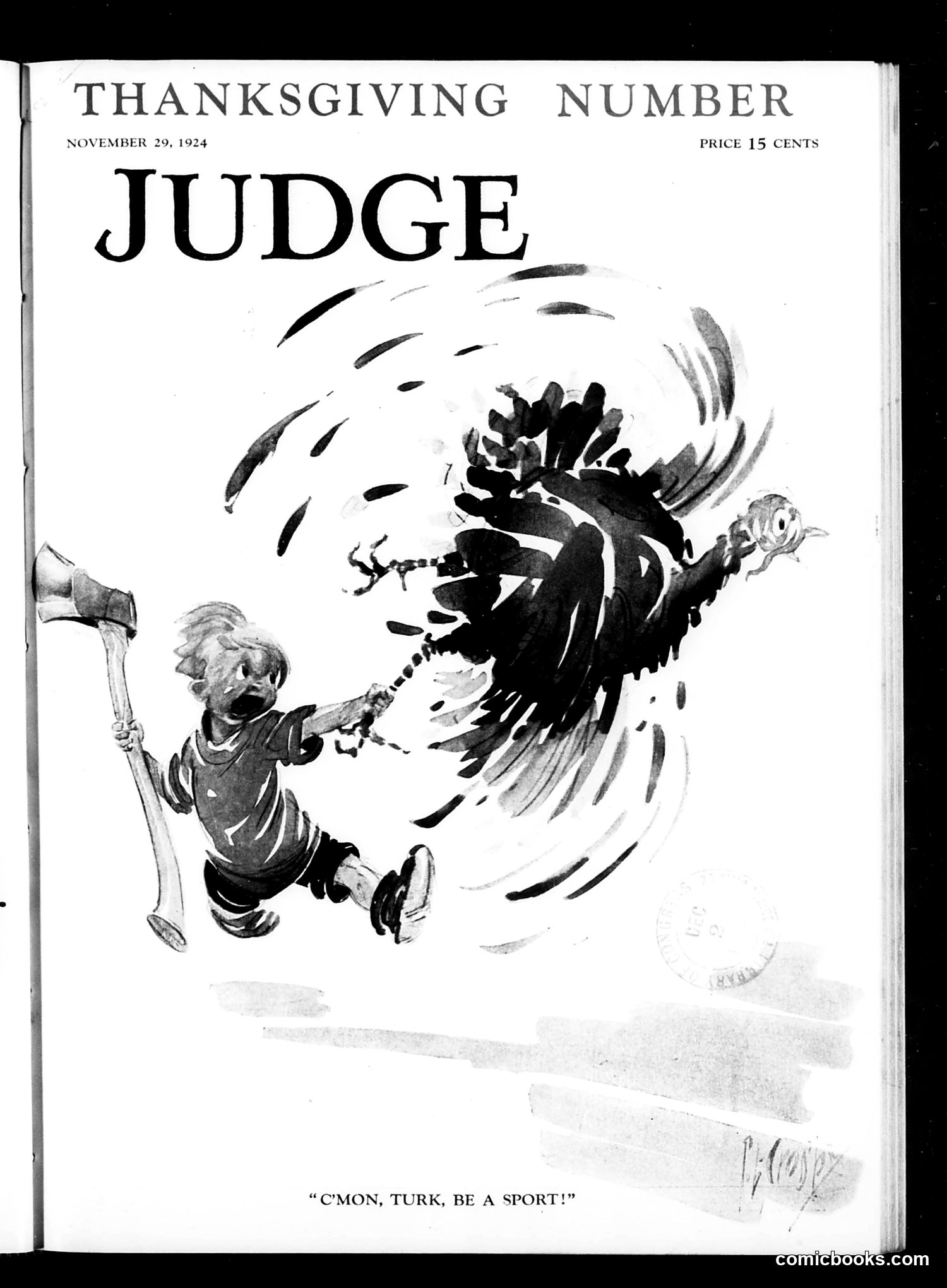 Judge — November 22, 1924