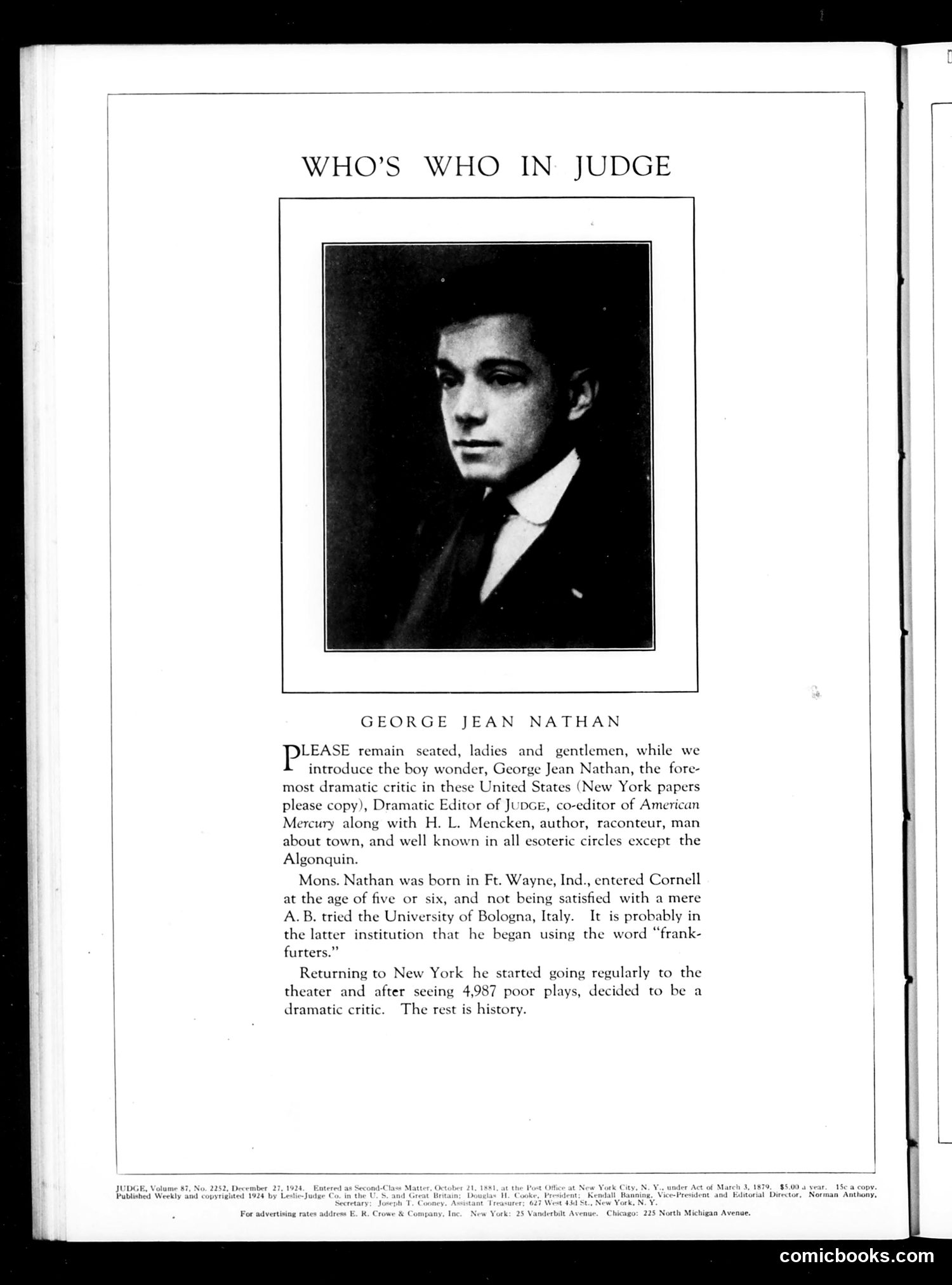 Judge — December 27, 1924 — page 2 of 35