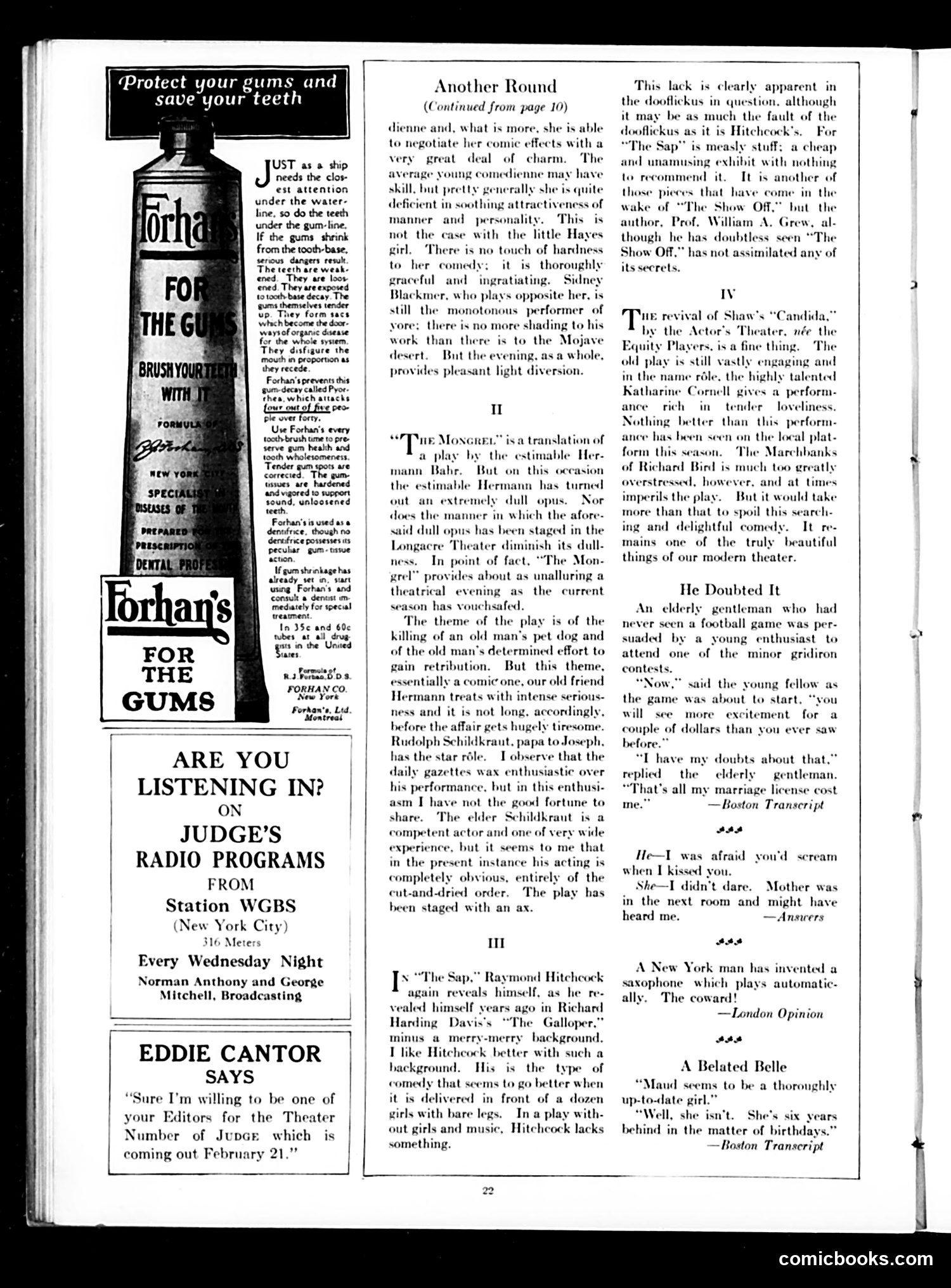 Judge — January 10, 1925 — page 24 of 36