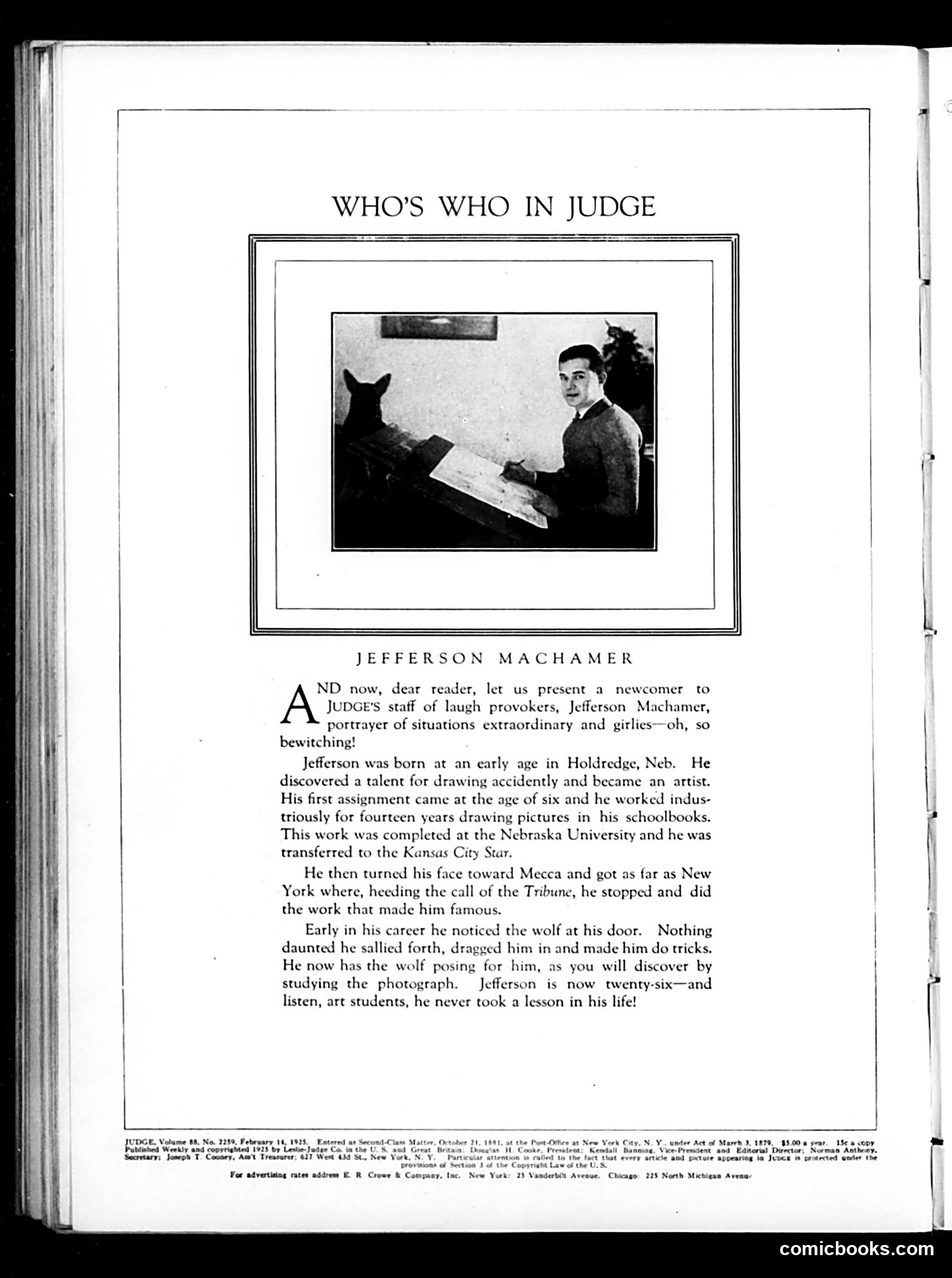 Judge — February 14, 1925 — page 2 of 36