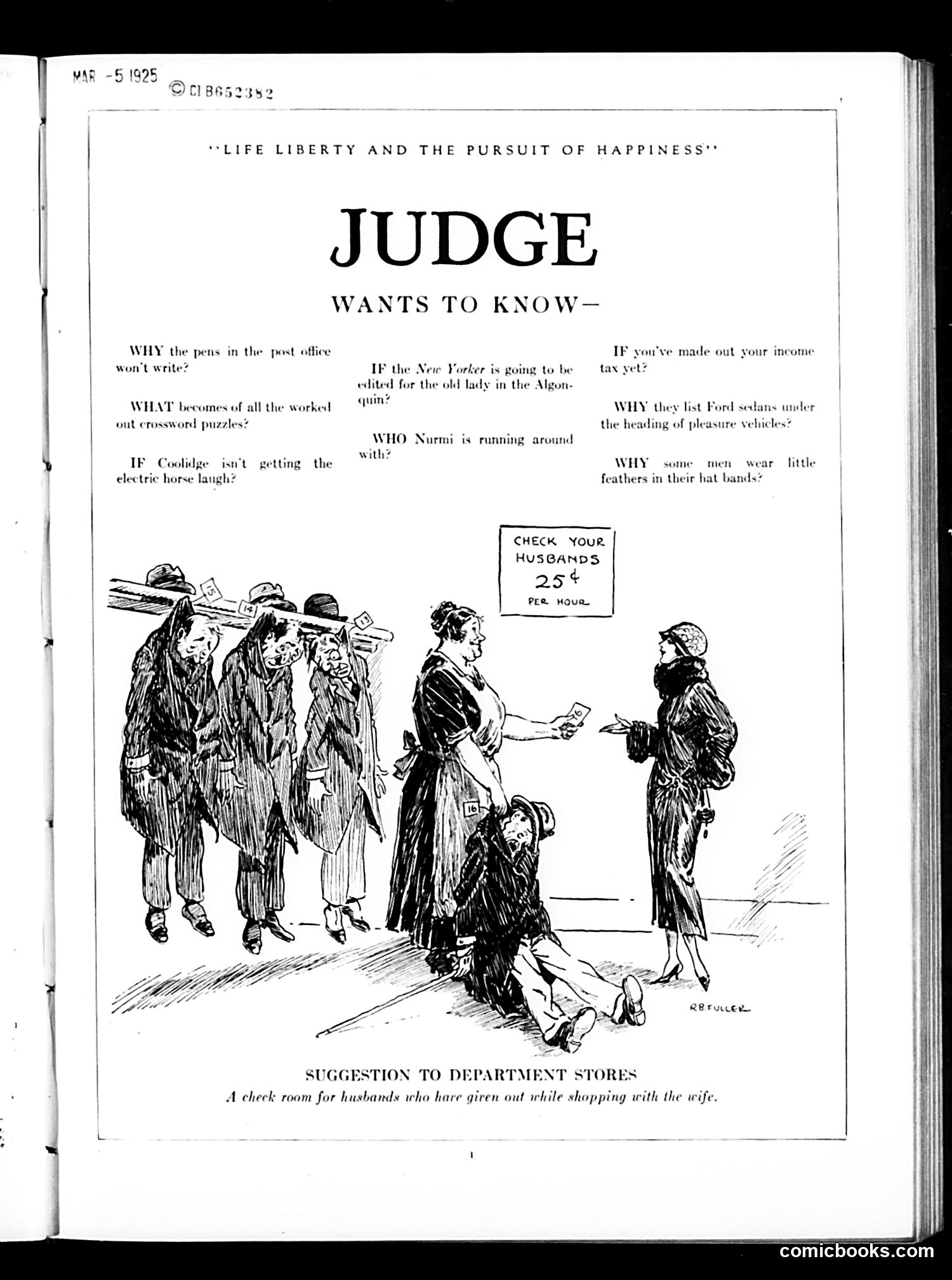 Judge — March 7, 1925 — page 3 of 36