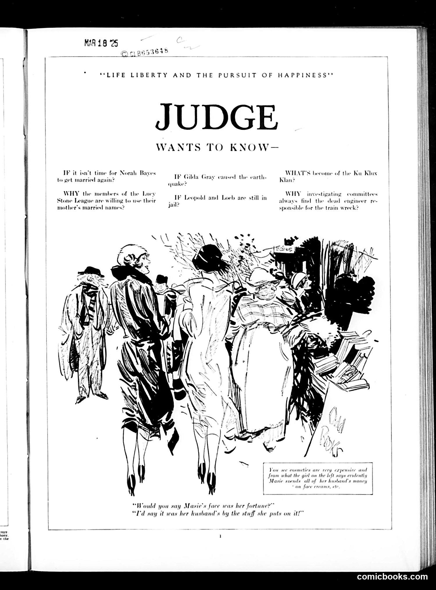 Judge — March 21, 1925 — page 3 of 36