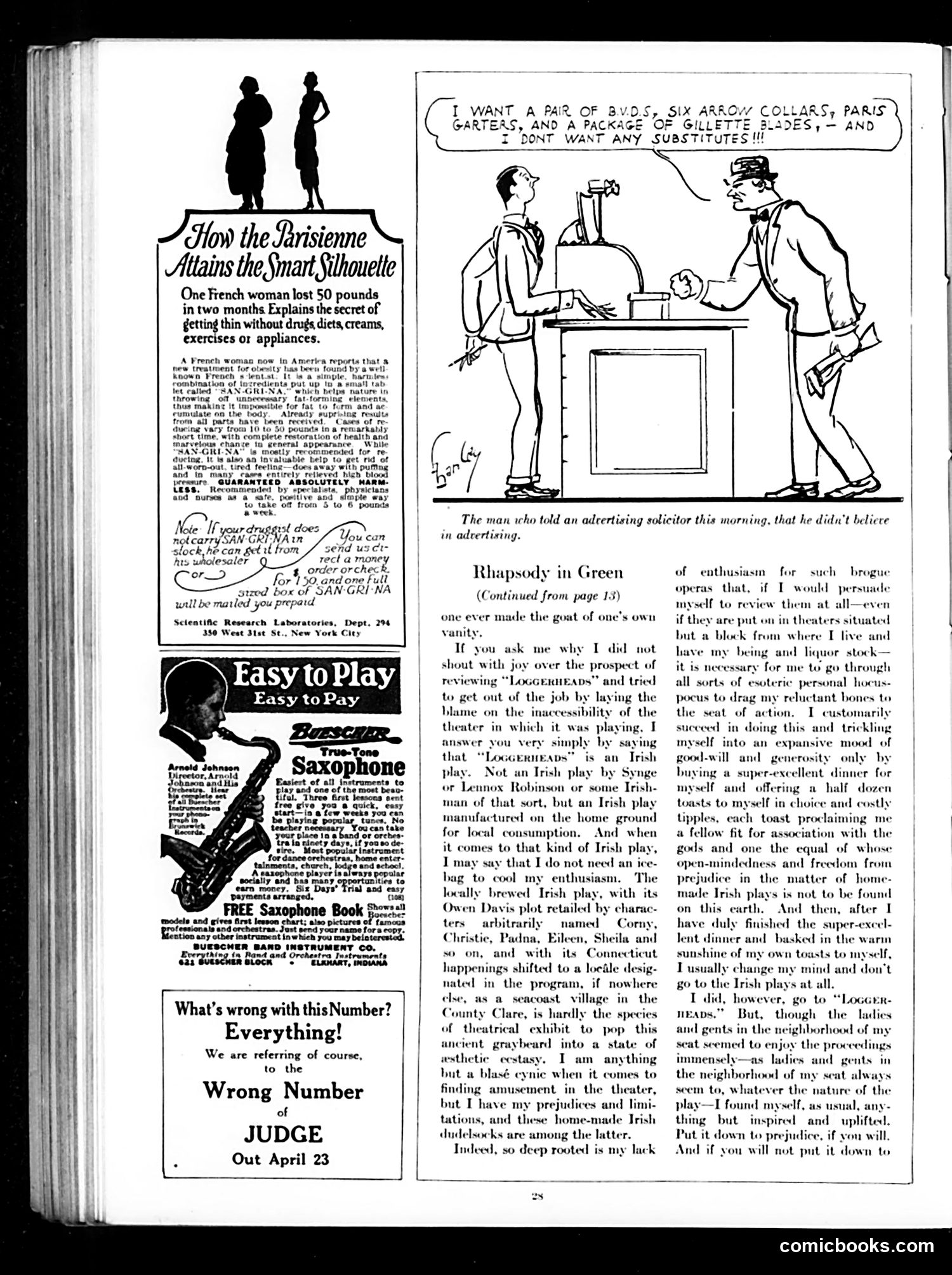 Judge — April 11, 1925 — page 30 of 36