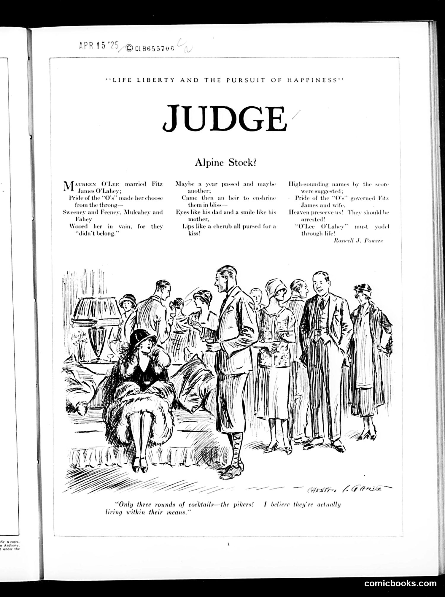 Judge — April 18, 1925 — page 3 of 36