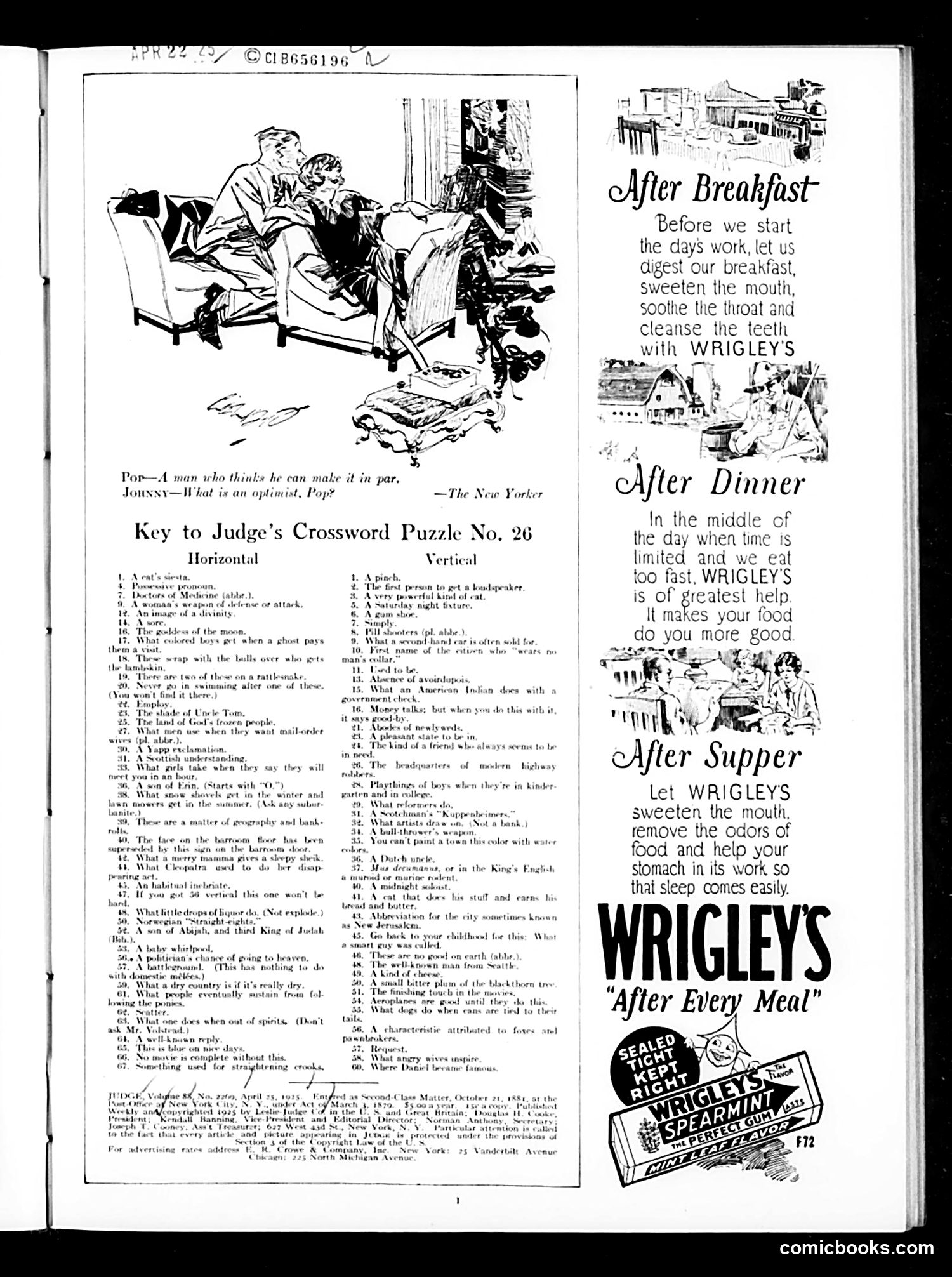 Judge — April 25, 1925 — page 3 of 36