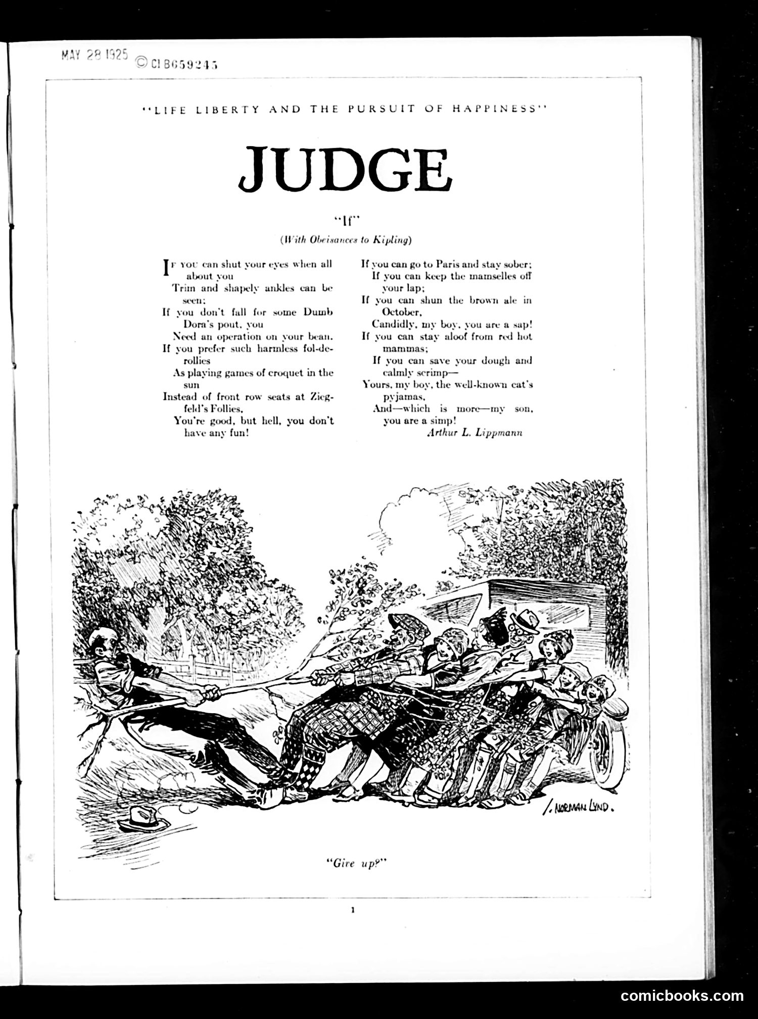 Judge — May 30, 1925 — page 3 of 36