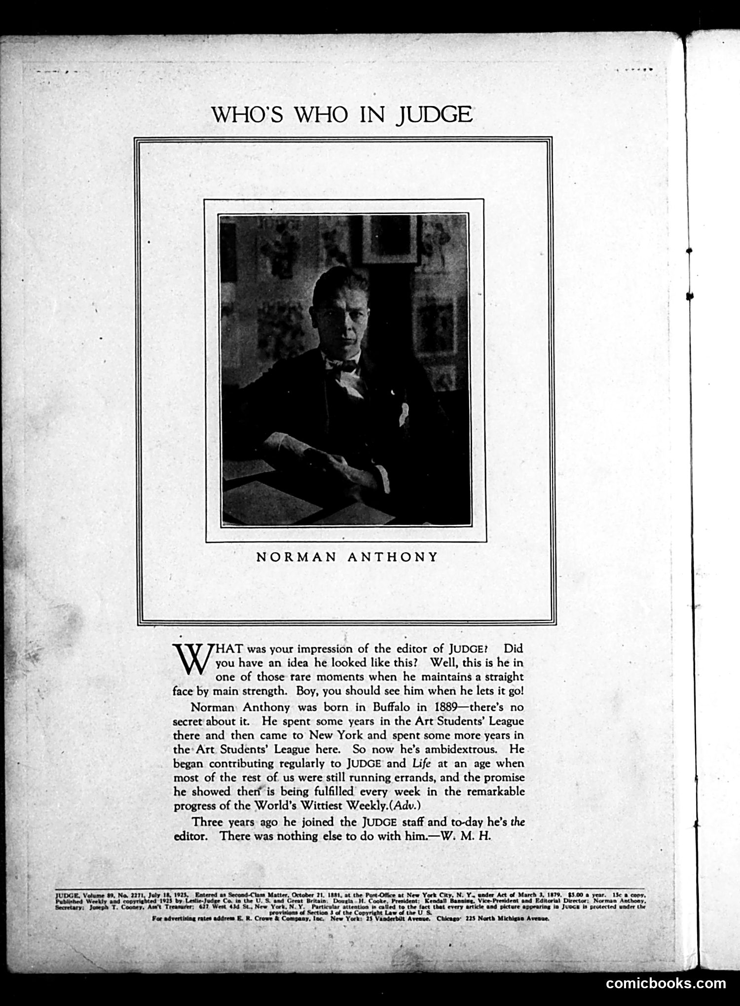 Judge — July 18, 1925 — page 2 of 37