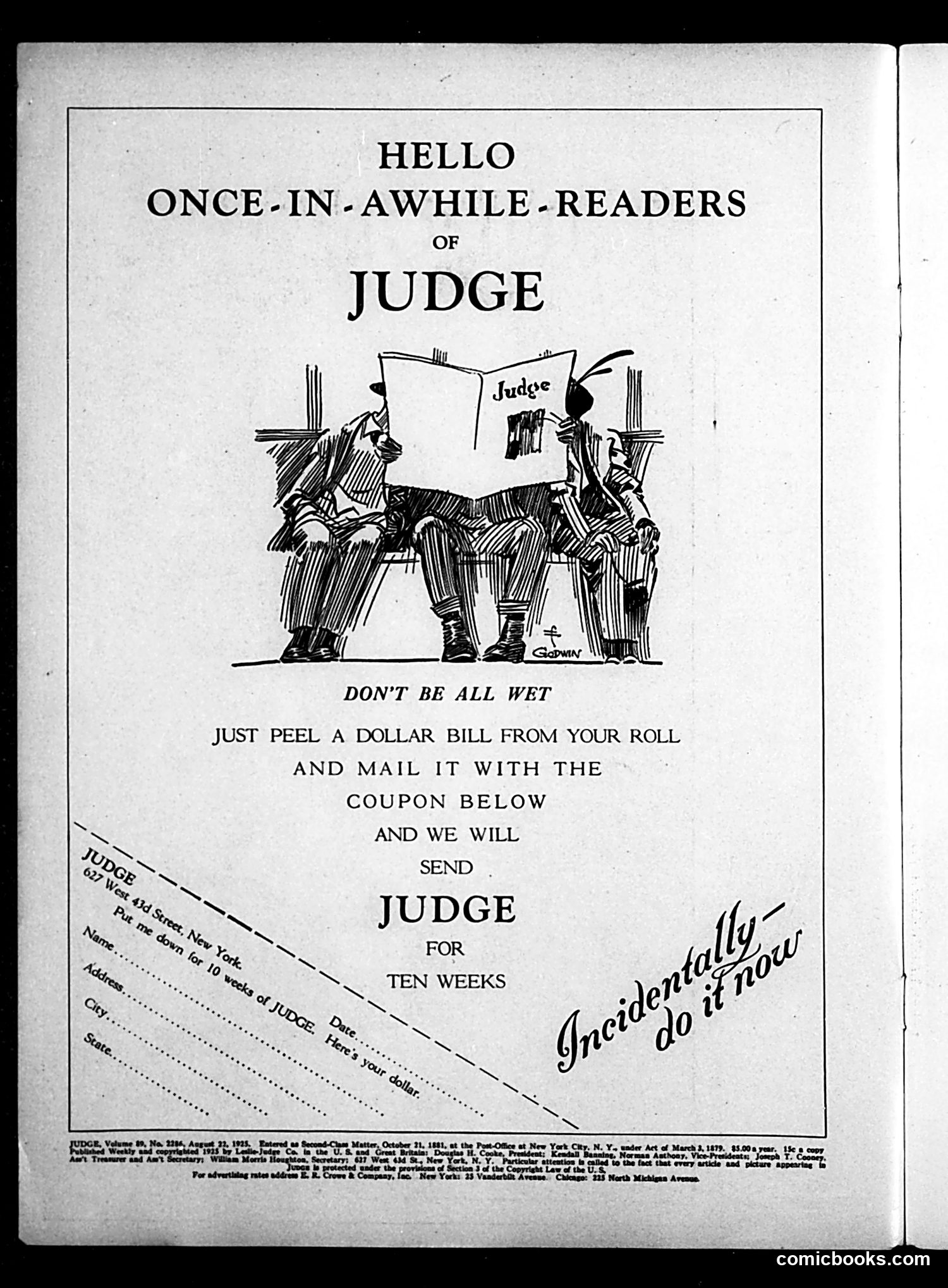 Judge — August 22, 1925 — page 2 of 36