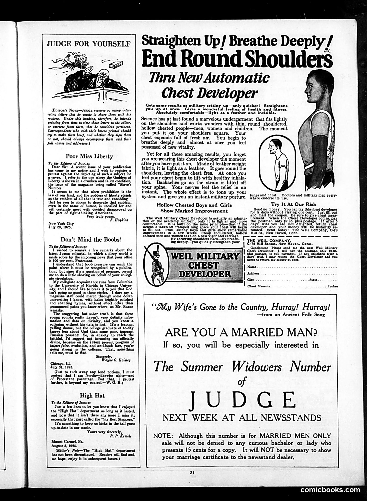 Judge — August 22, 1925 — page 33 of 36